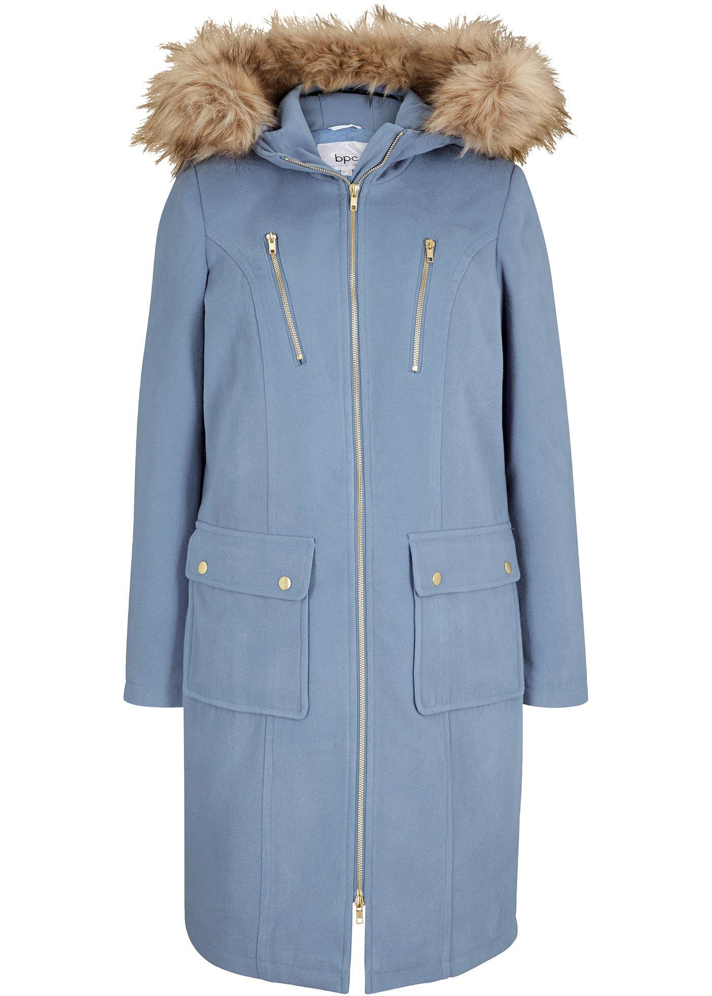 Manteau imitation laine