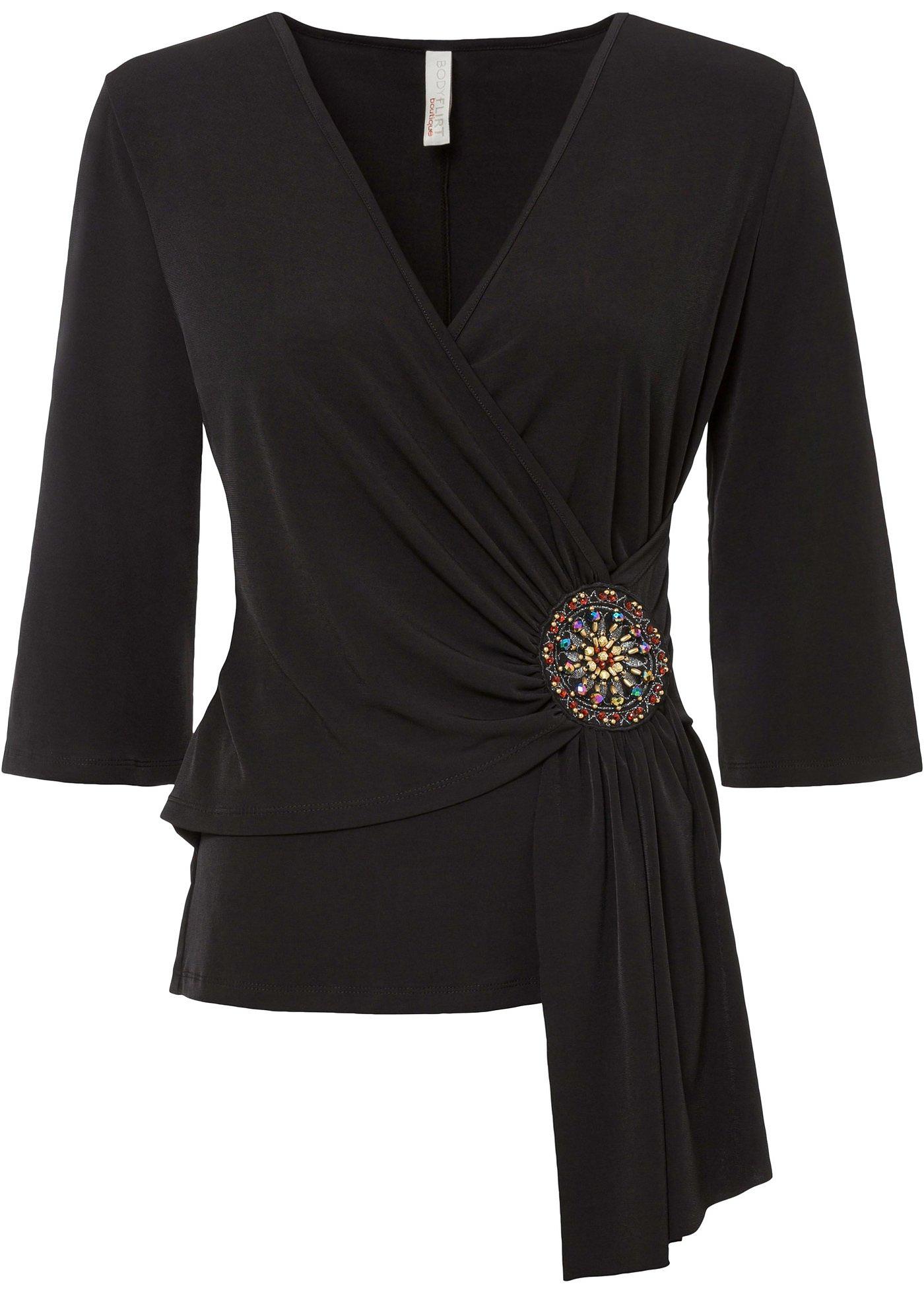 T-shirt manches longues avec application