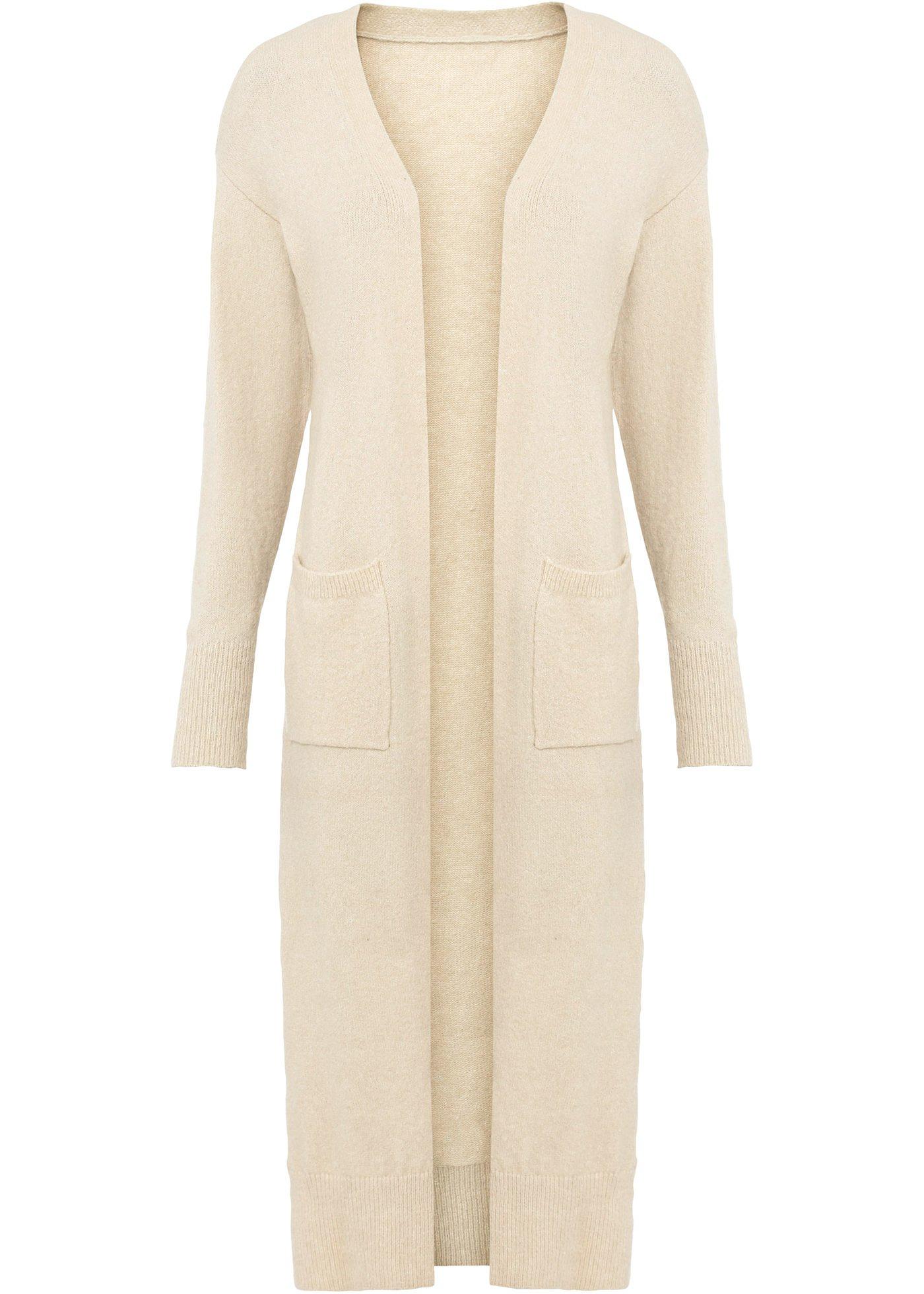 Gilet long en maille