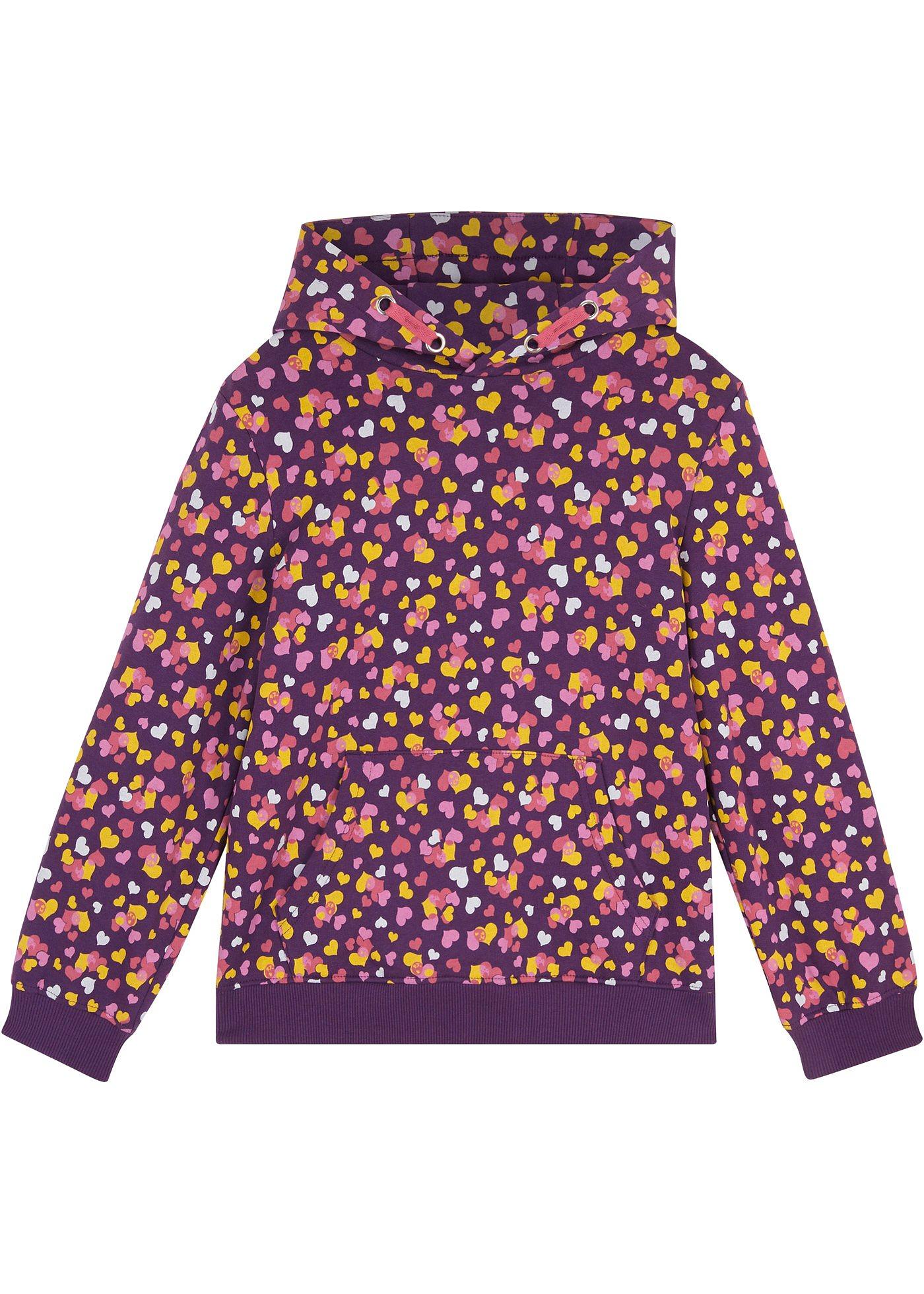 Sweat-shirt à capuche fille