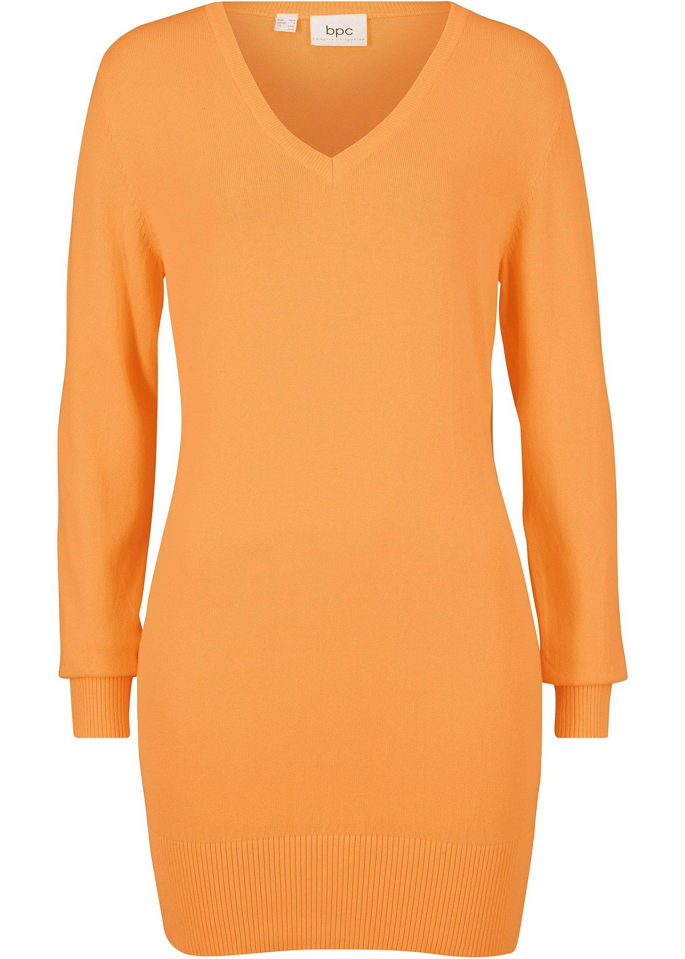 Pull long en maille fine