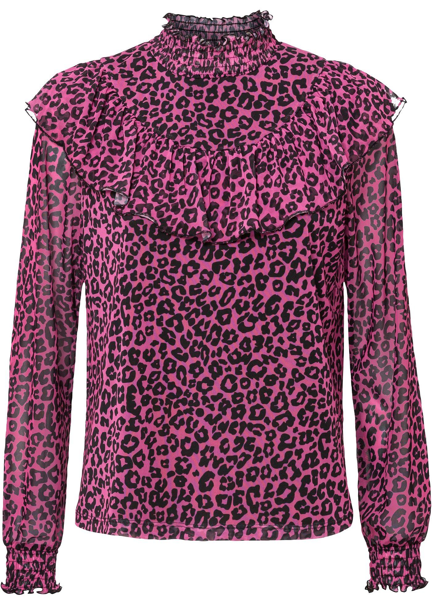 T-shirt manches longues en mesh