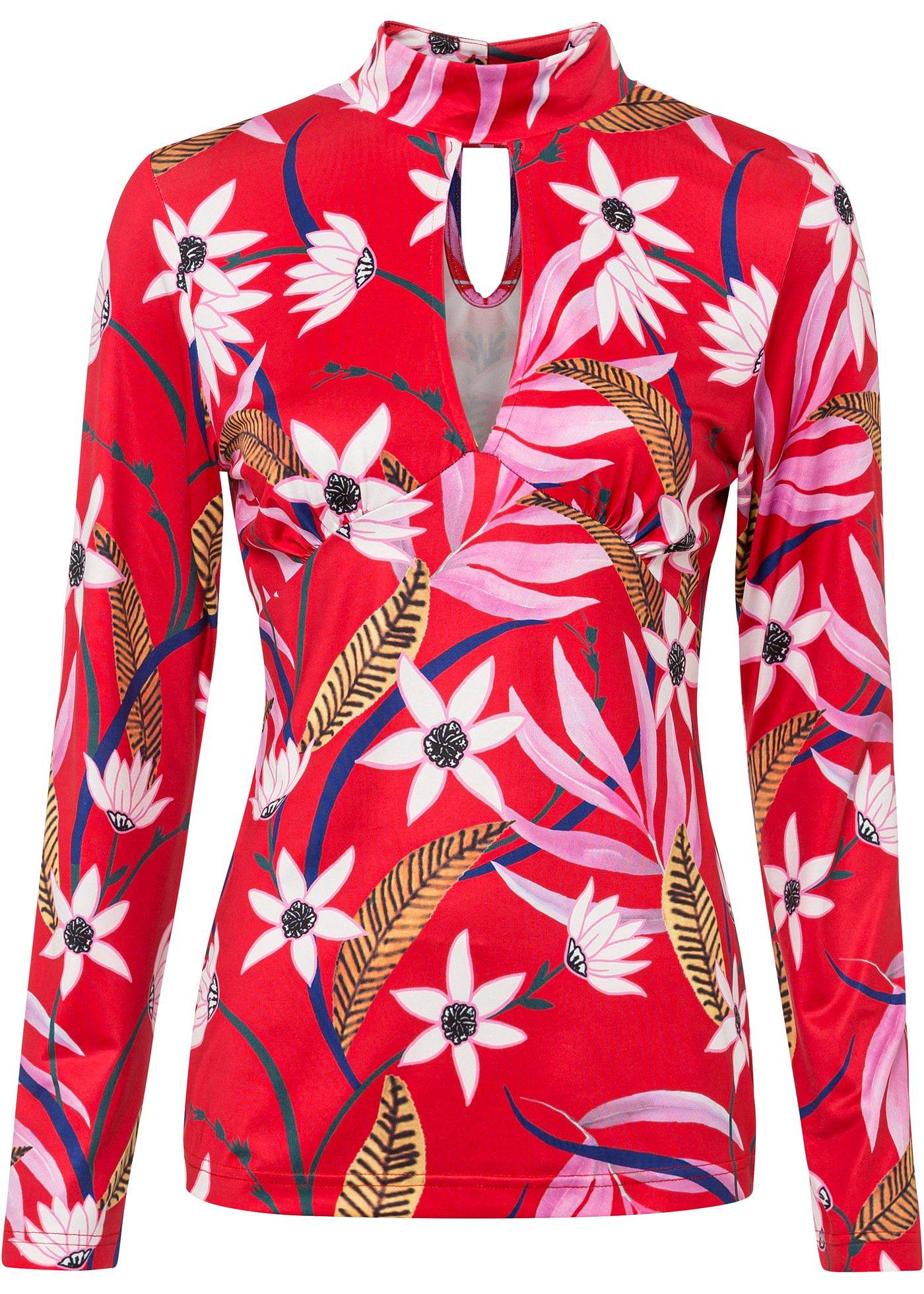 T-shirt manches longues avec découpe