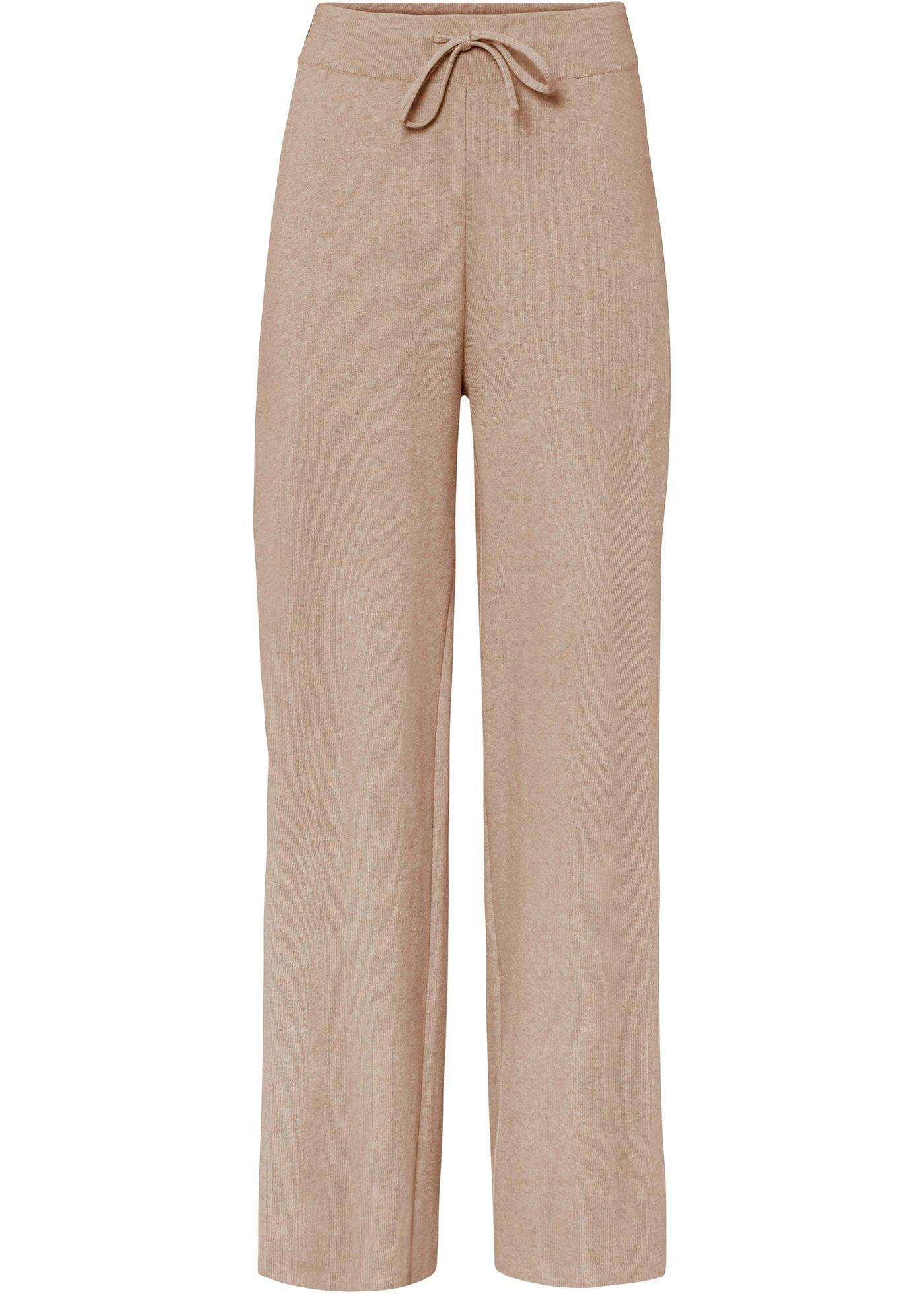 Pantalon taille extensible en maille