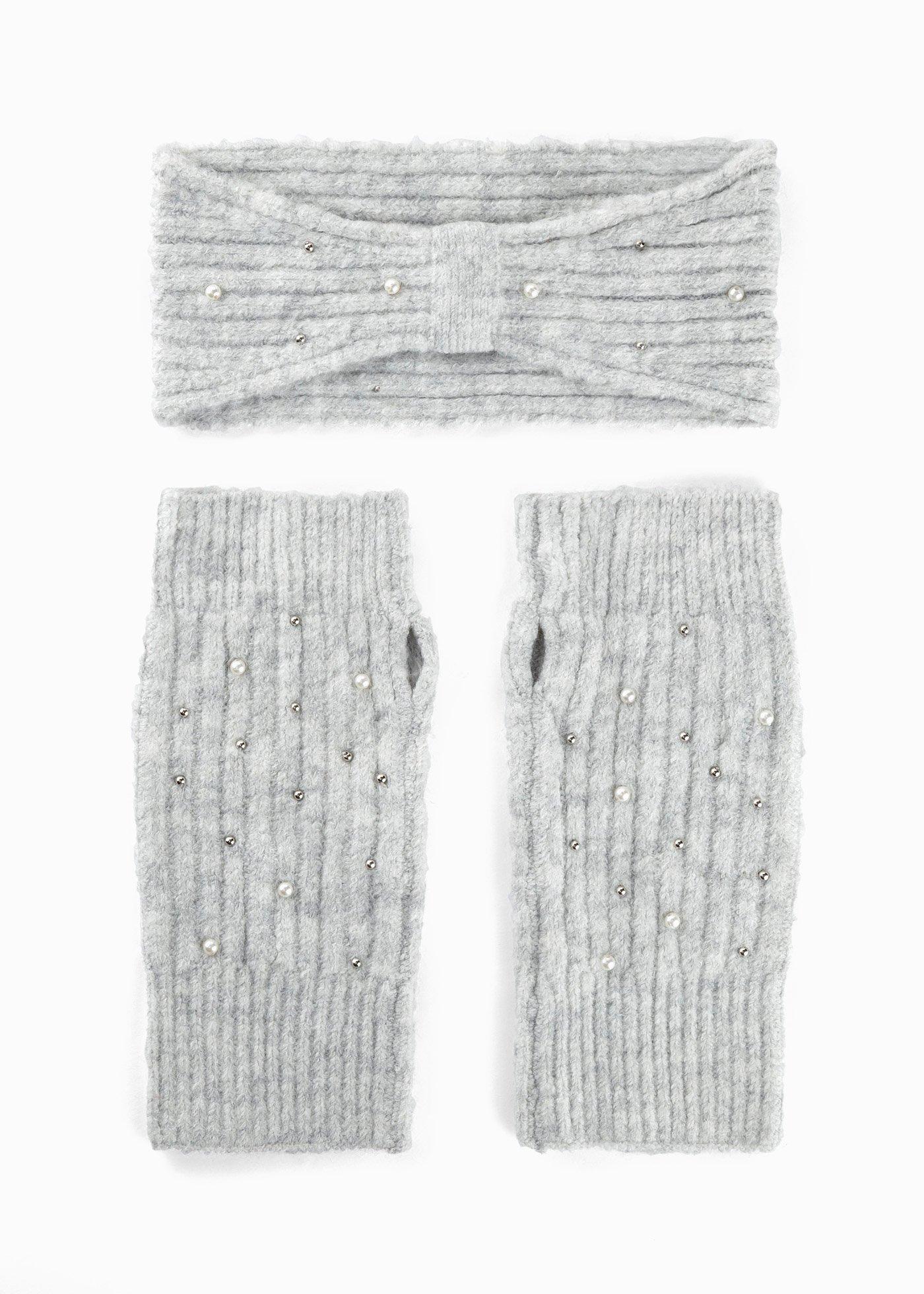 Bandeau et mitaines (Ens. 3 pces.)