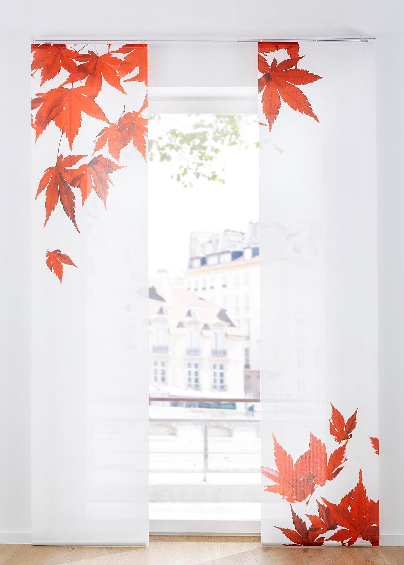 Panneau coulissant brise-vue (Ens. 2 pces.)