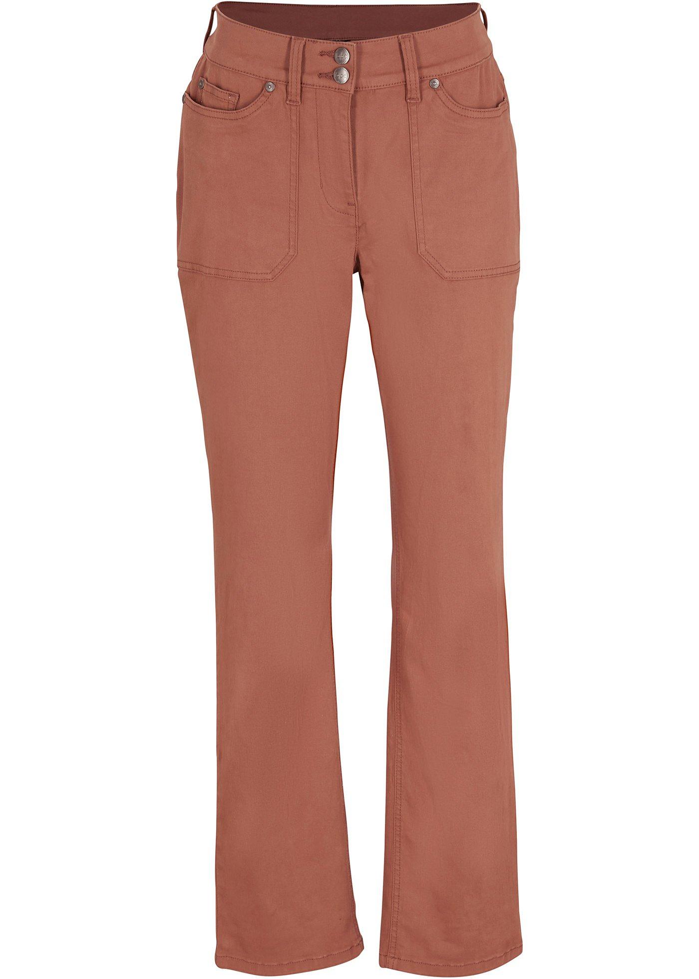 Pantalon extensible avec poches, Straight