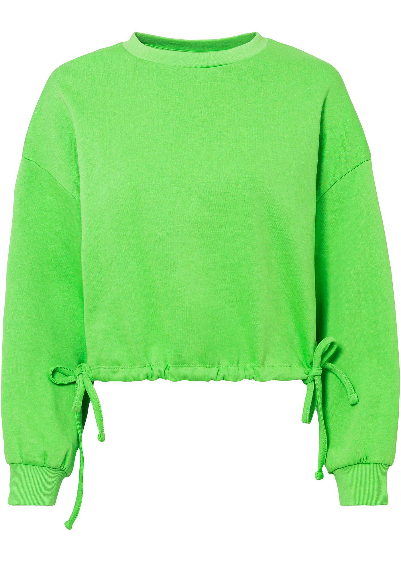 Sweat-shirt raccourci en coton bio