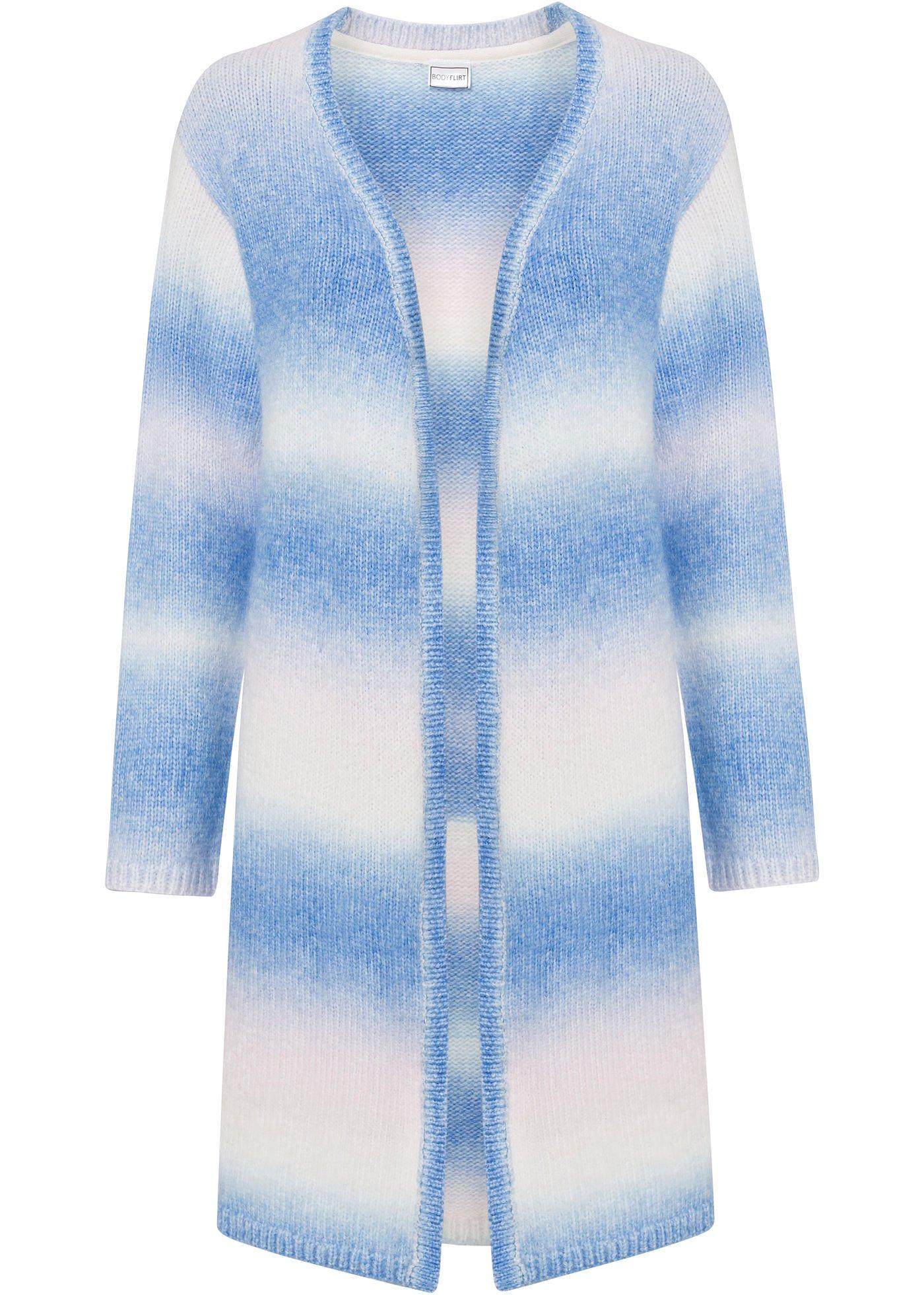 Gilet en maille à dégradé de couleur