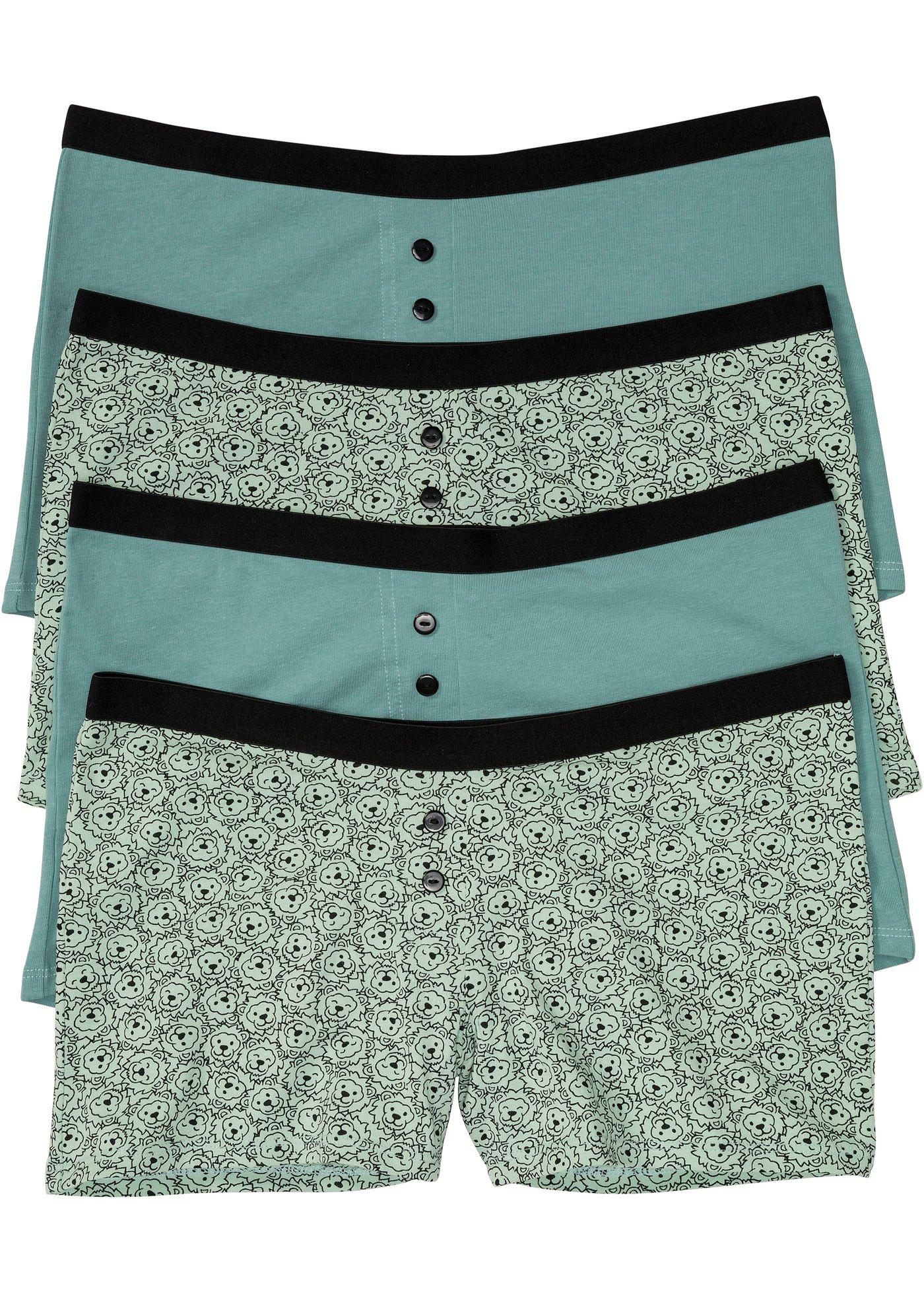 Lot de 4 boxers femme