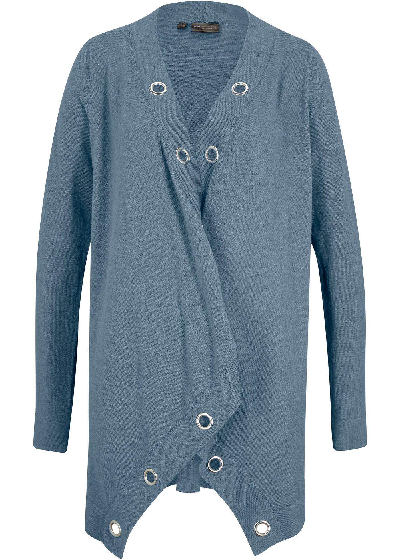 Gilet en maille à teneur en soie