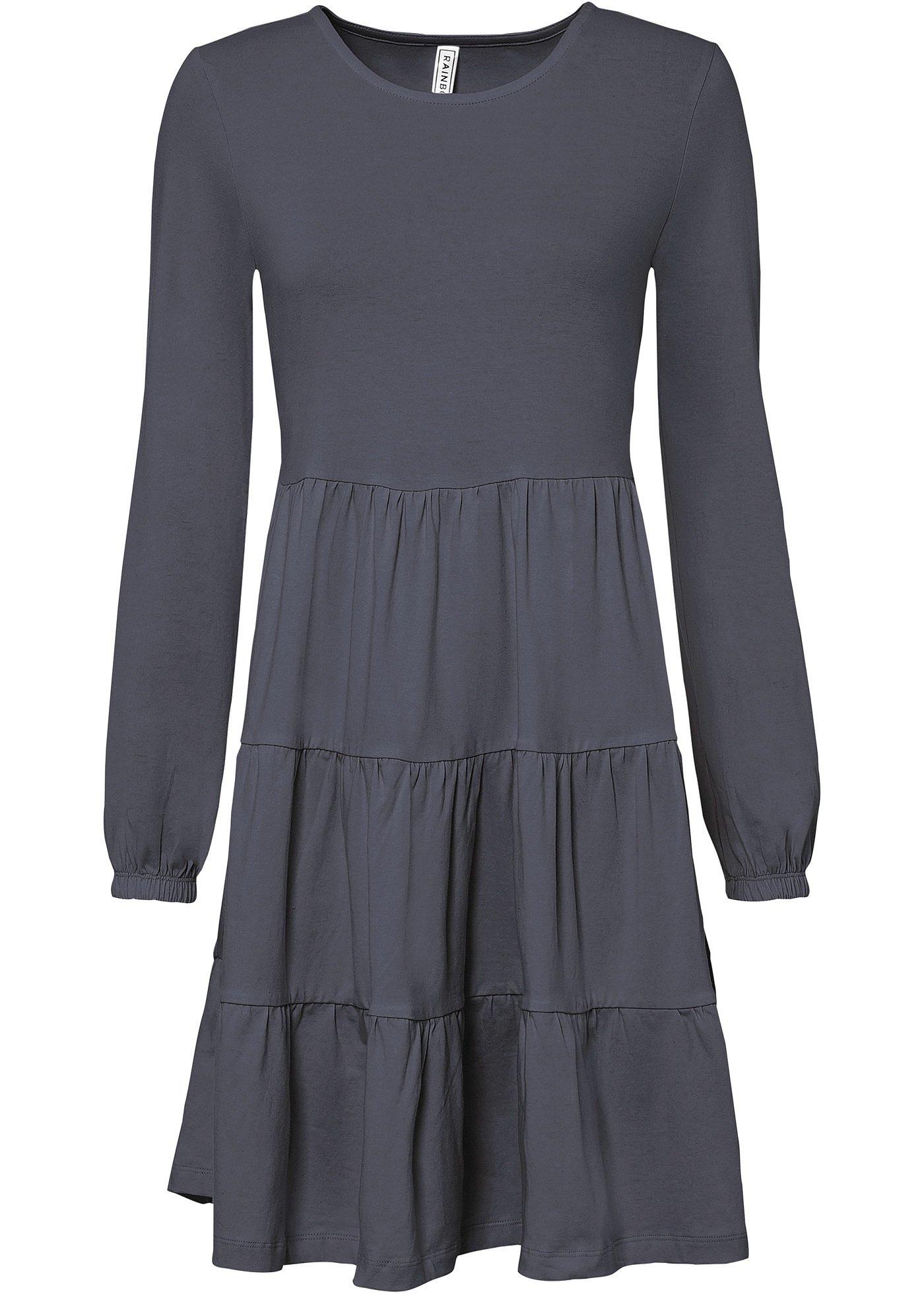 Robe à volants avec viscose durable