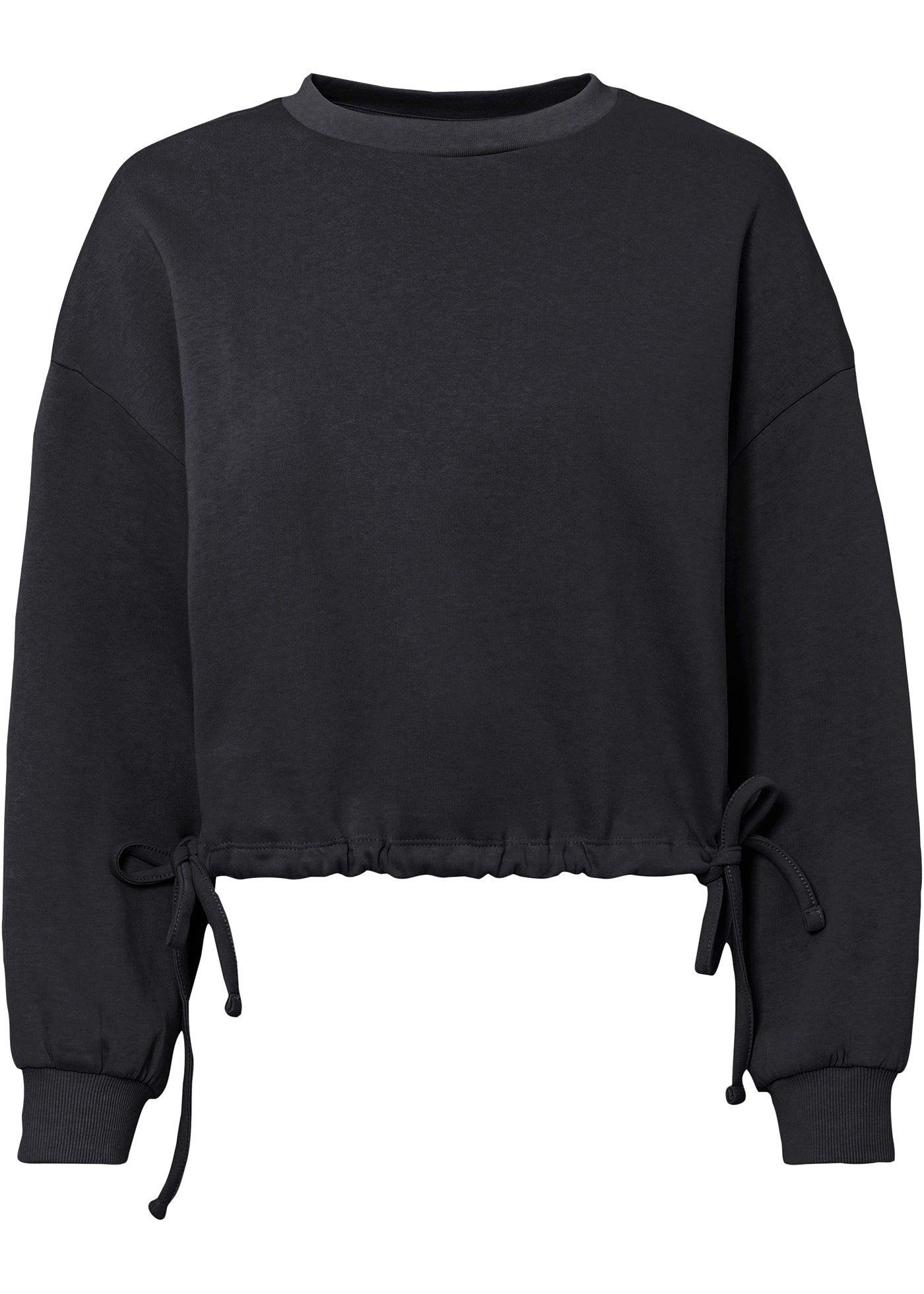 Sweat-shirt raccourci en coton bio