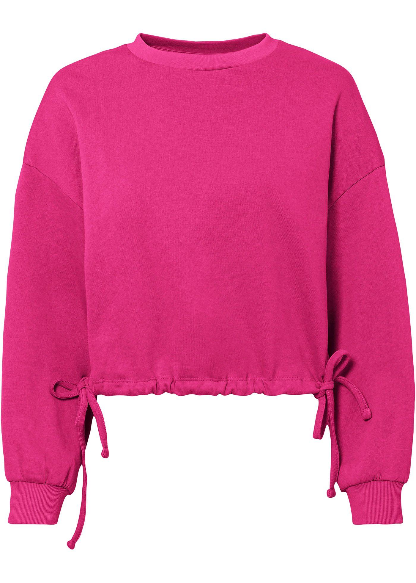 Sweat-shirt raccourci en coton bio