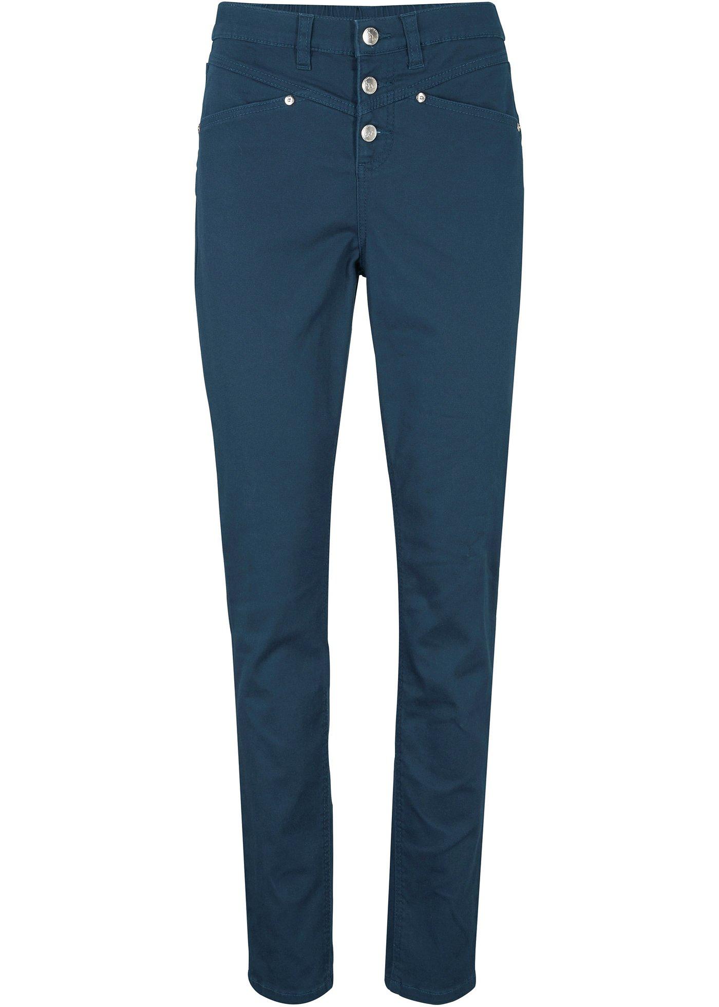 Tregging skinny avec taille confortable et découpe devant