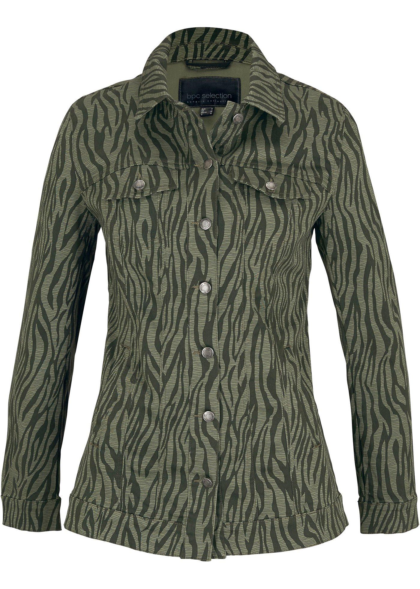 Veste longue en jean