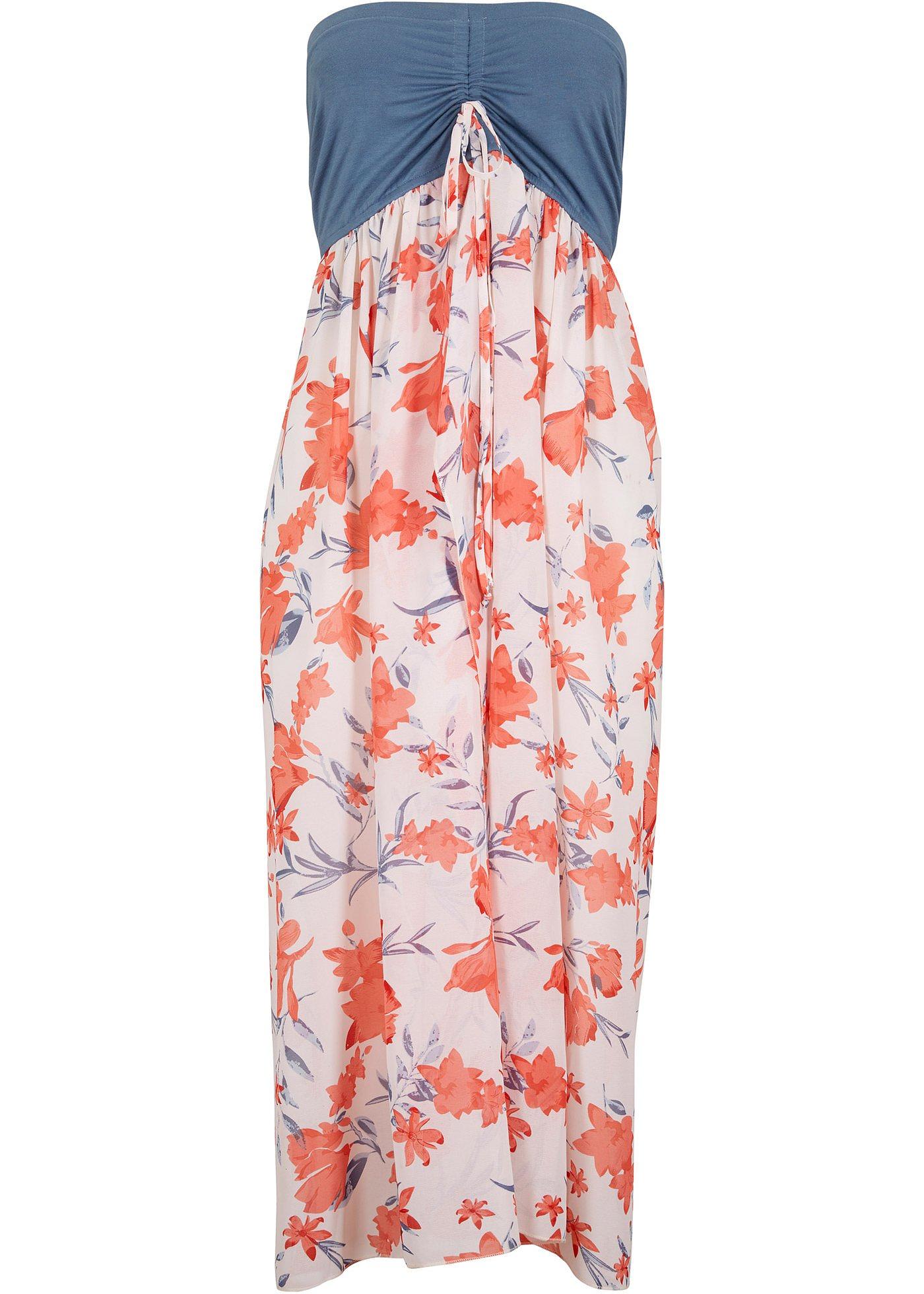 Robe bandeau de plage