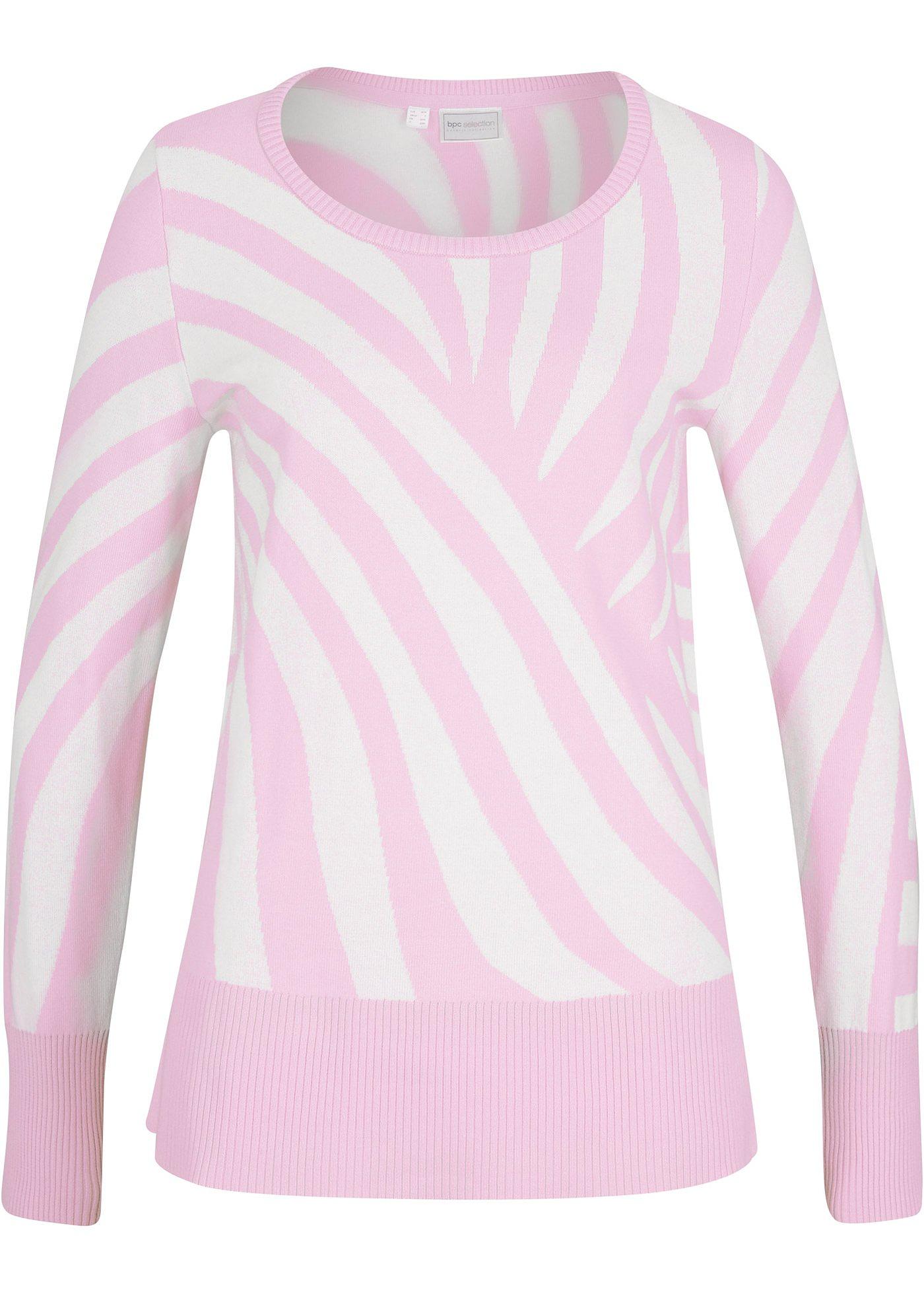 Pull oversize avec motif jacquard