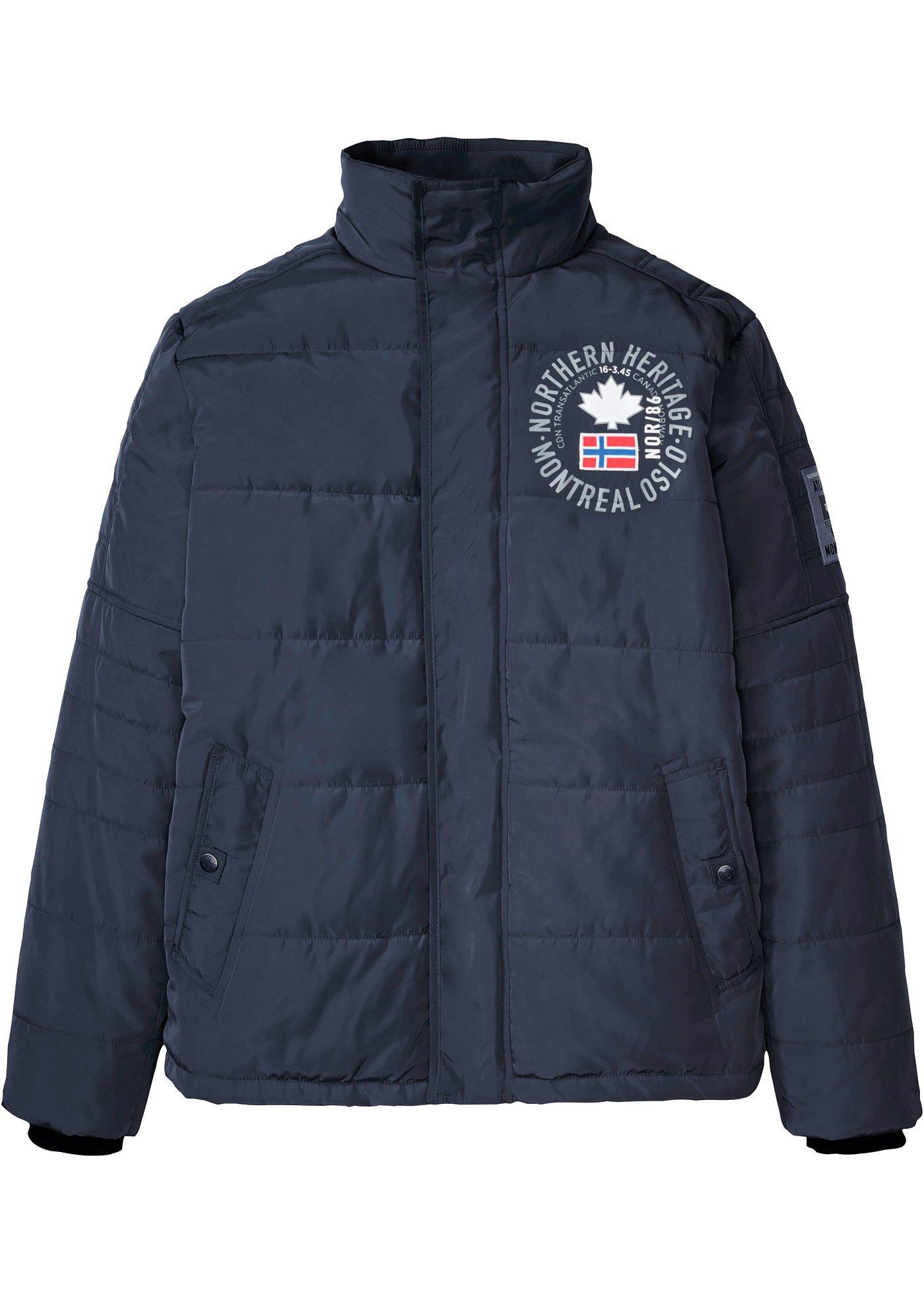 Veste matelassée à imprimé