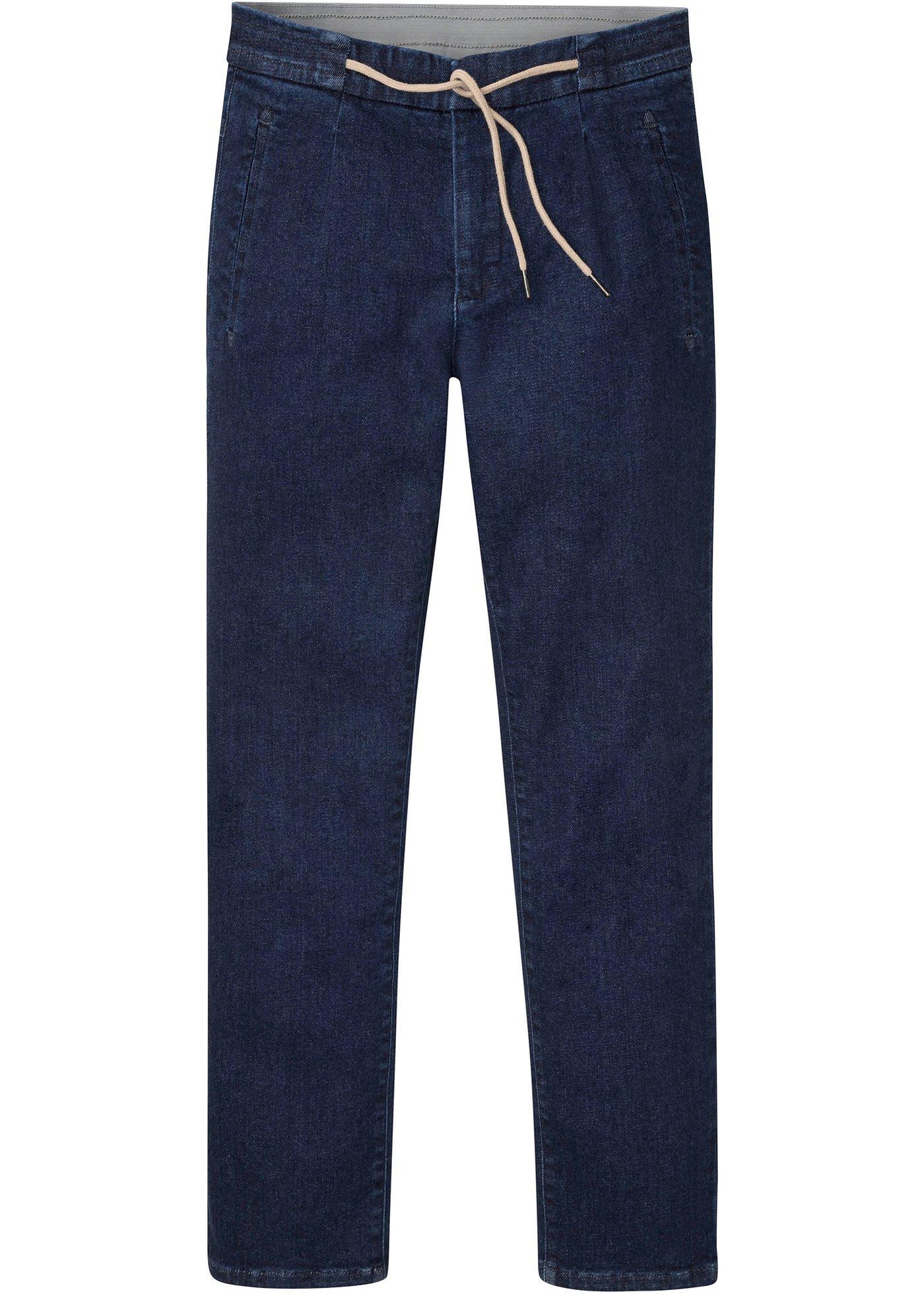 Jean taille extensible à pinces