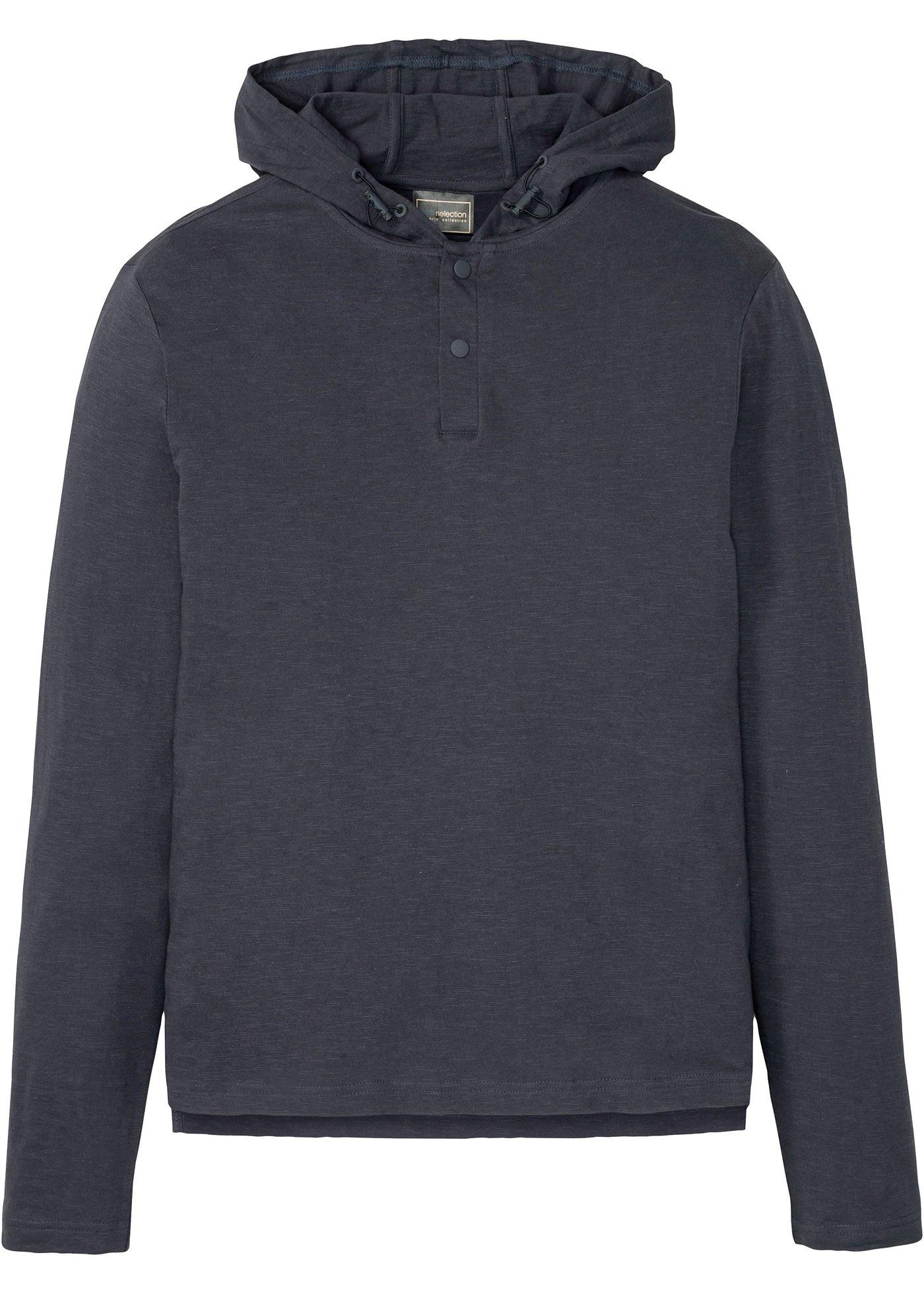 T-shirt manches longues à capuche