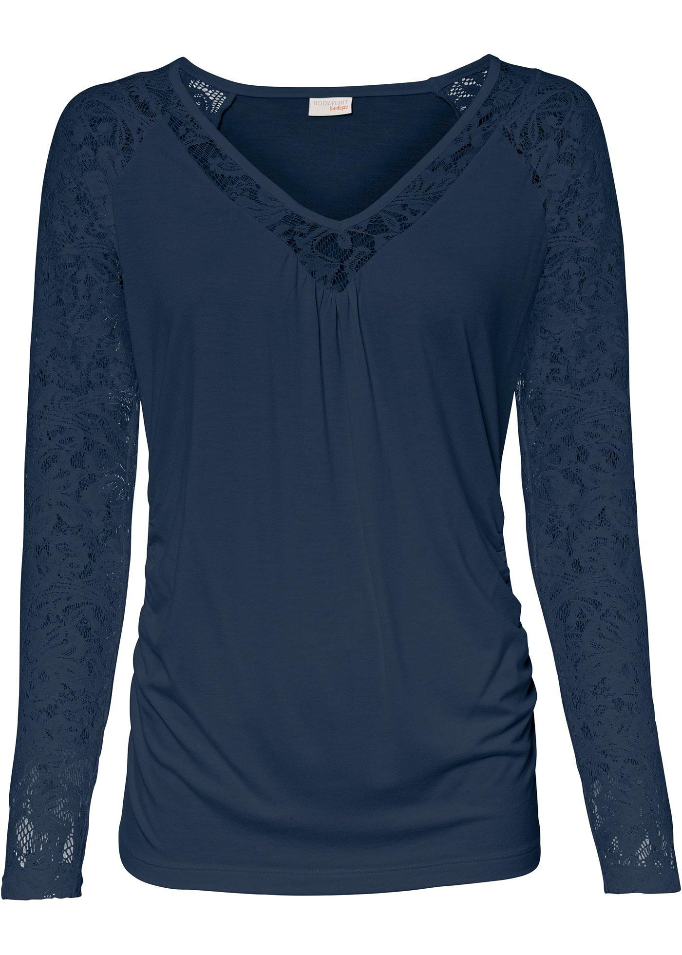 T-shirt manches longues avec viscose durable