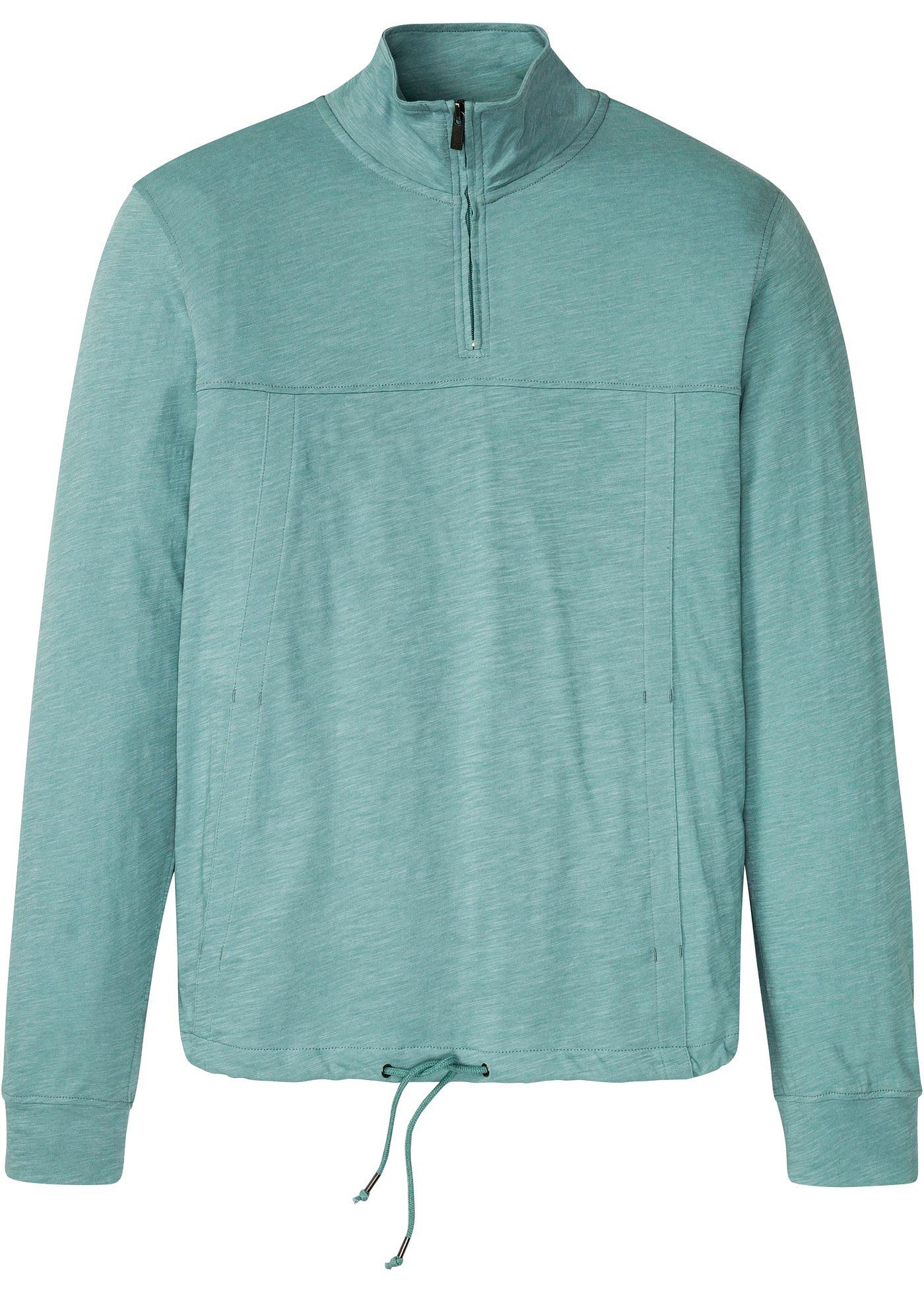 T-shirt manches longues avec col montant