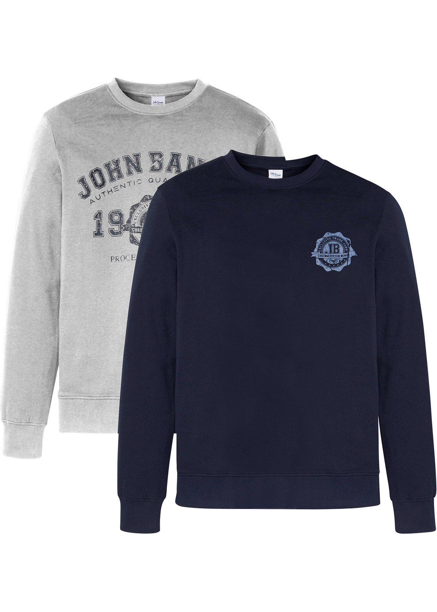 Lot de 2 sweat-shirts