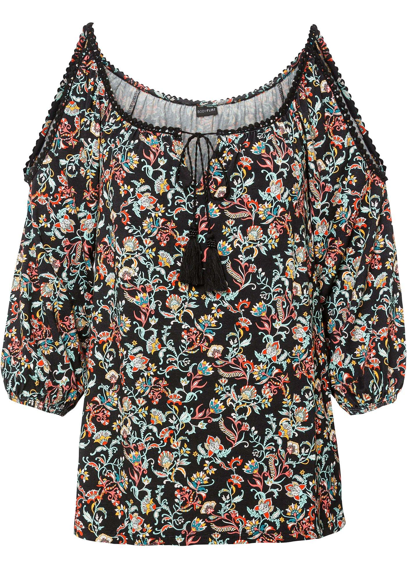 T-shirt épaules dénudées en viscose durable