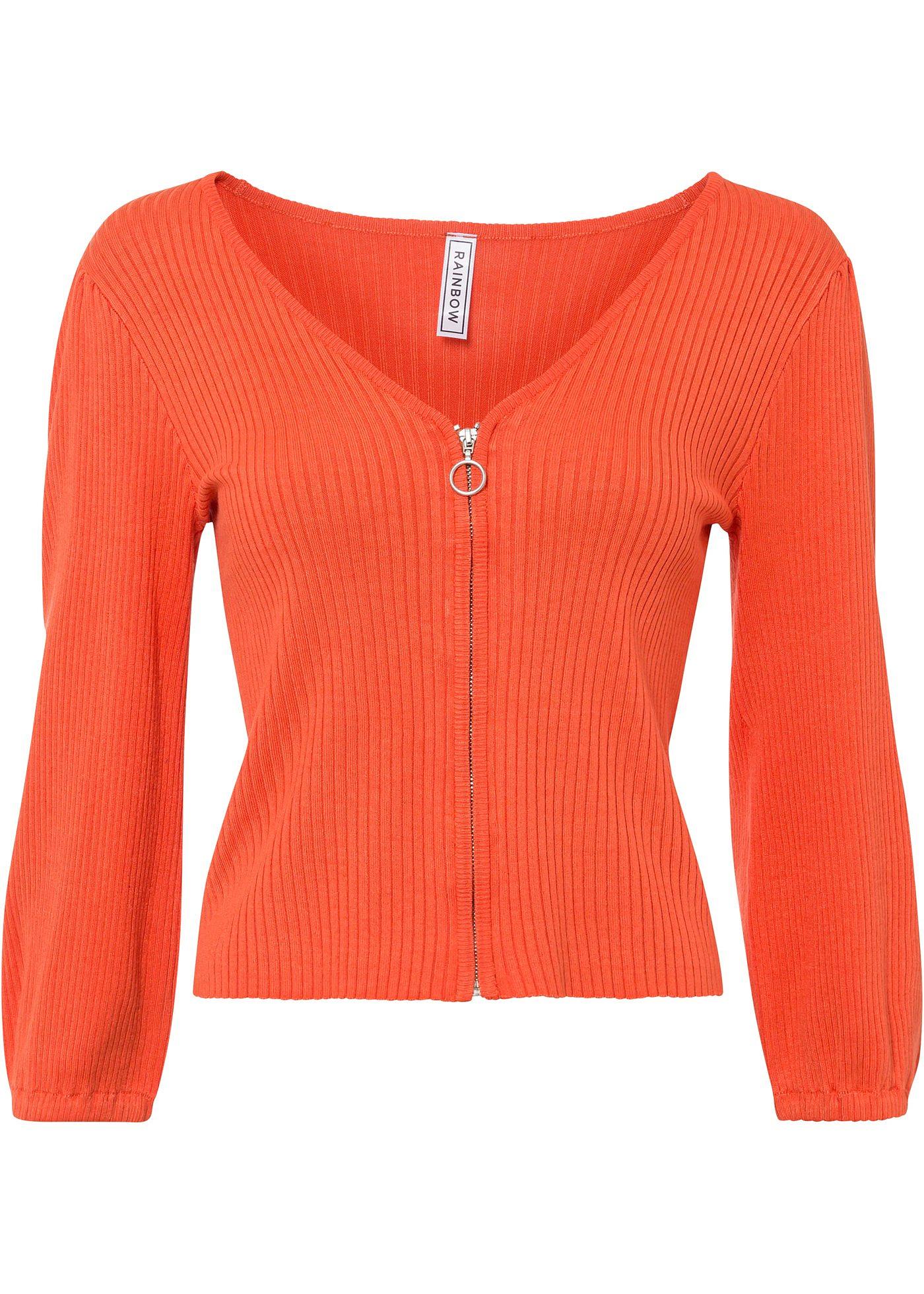 Gilet en maille côtelée avec viscose durable