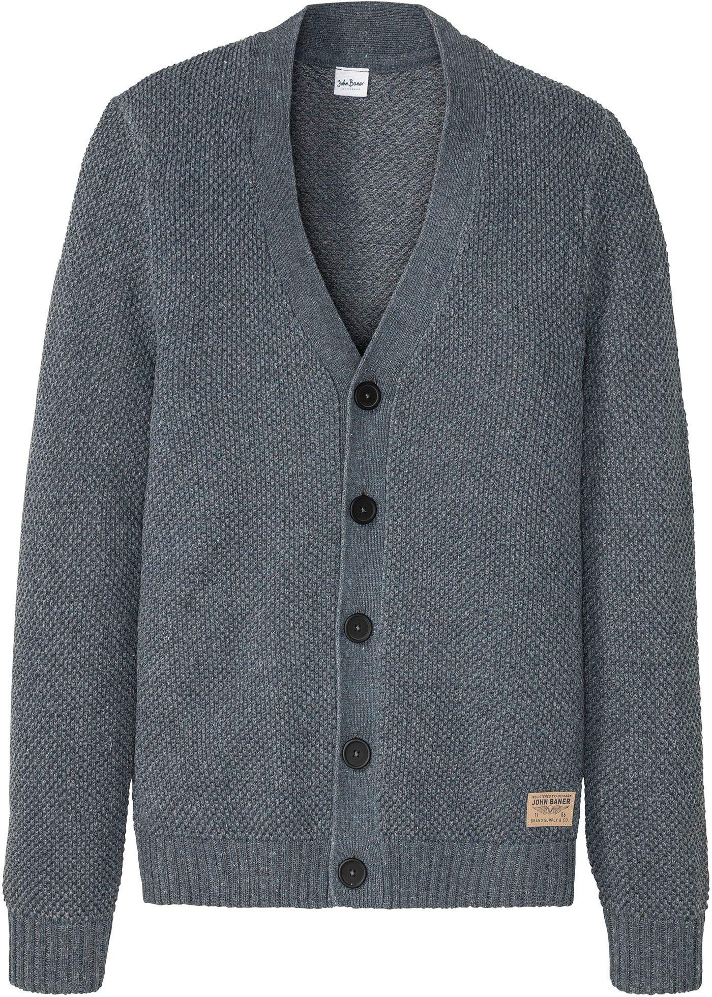 Gilet en maille avec coton recyclé