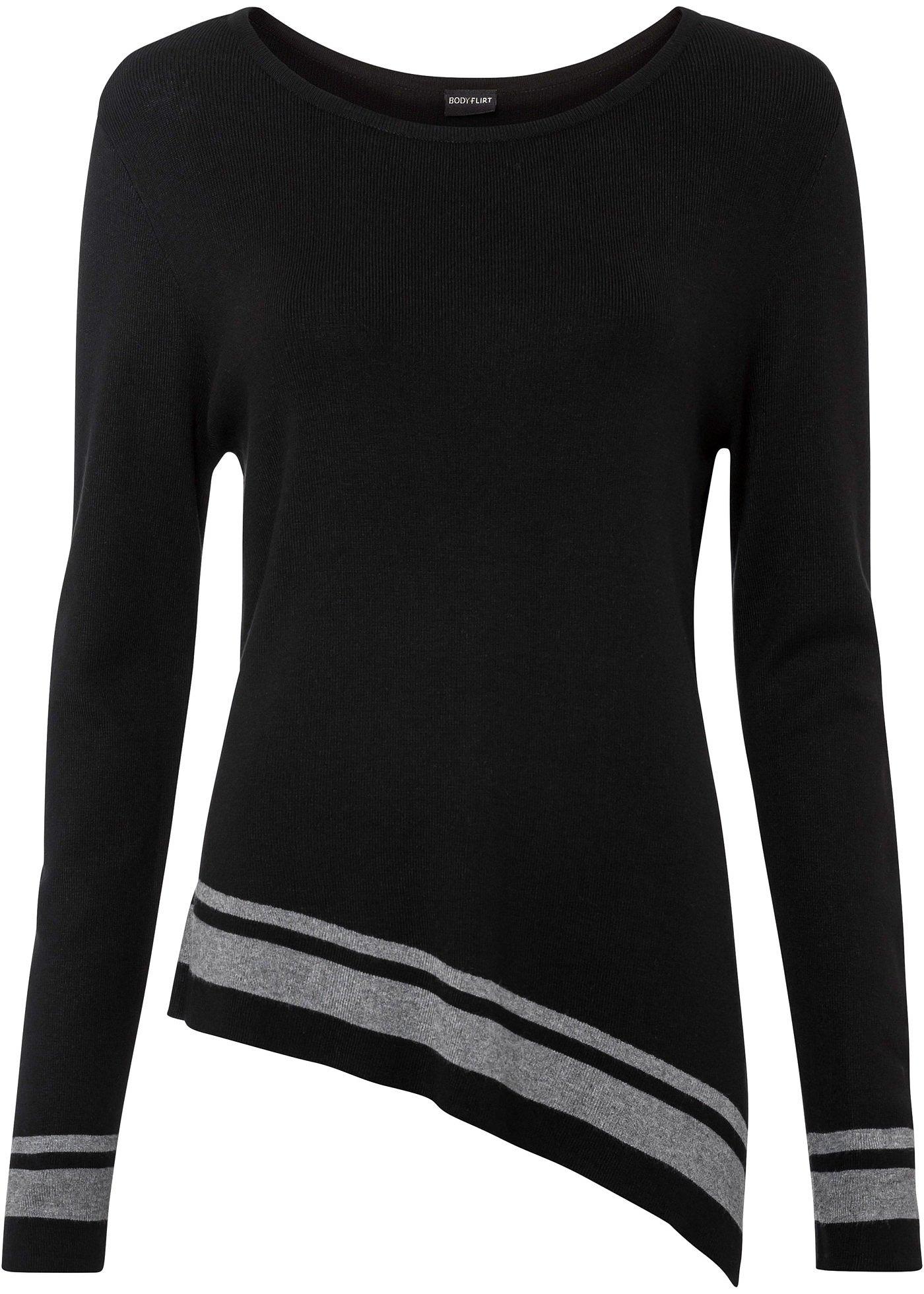 Pull avec base asymétrique