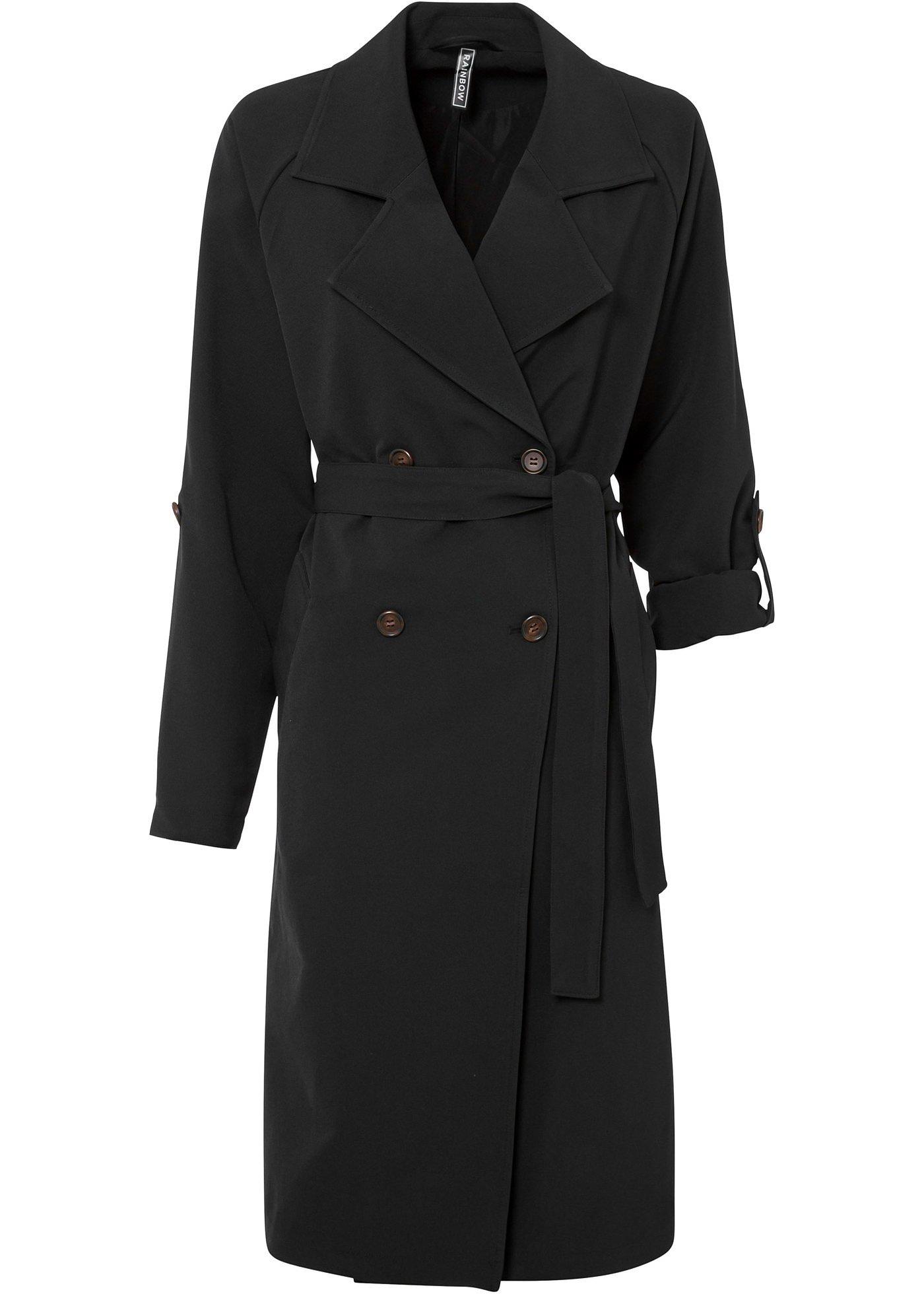 Trench-coat avec ceinture à nouer