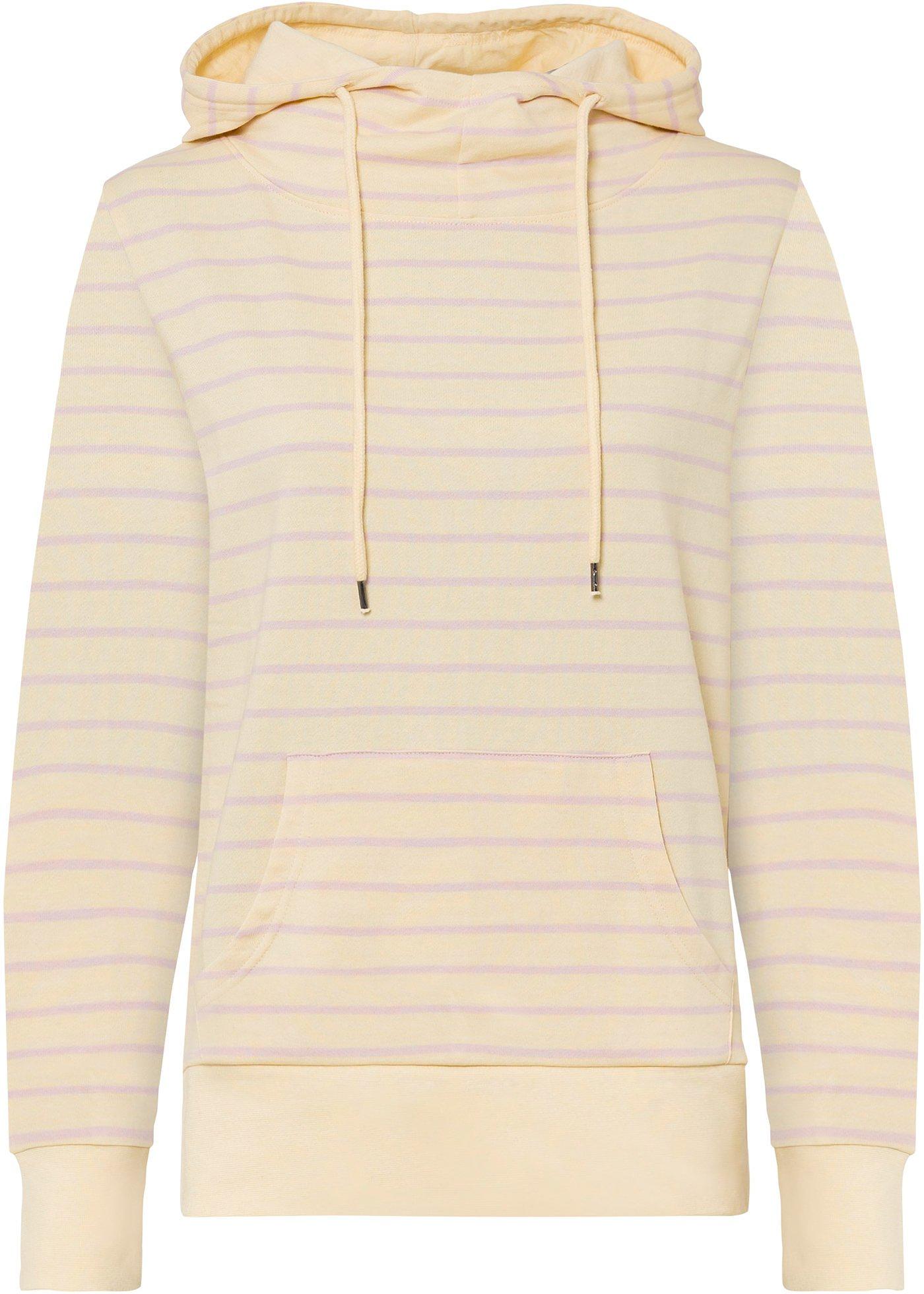 Sweat-shirt à capuche rayé