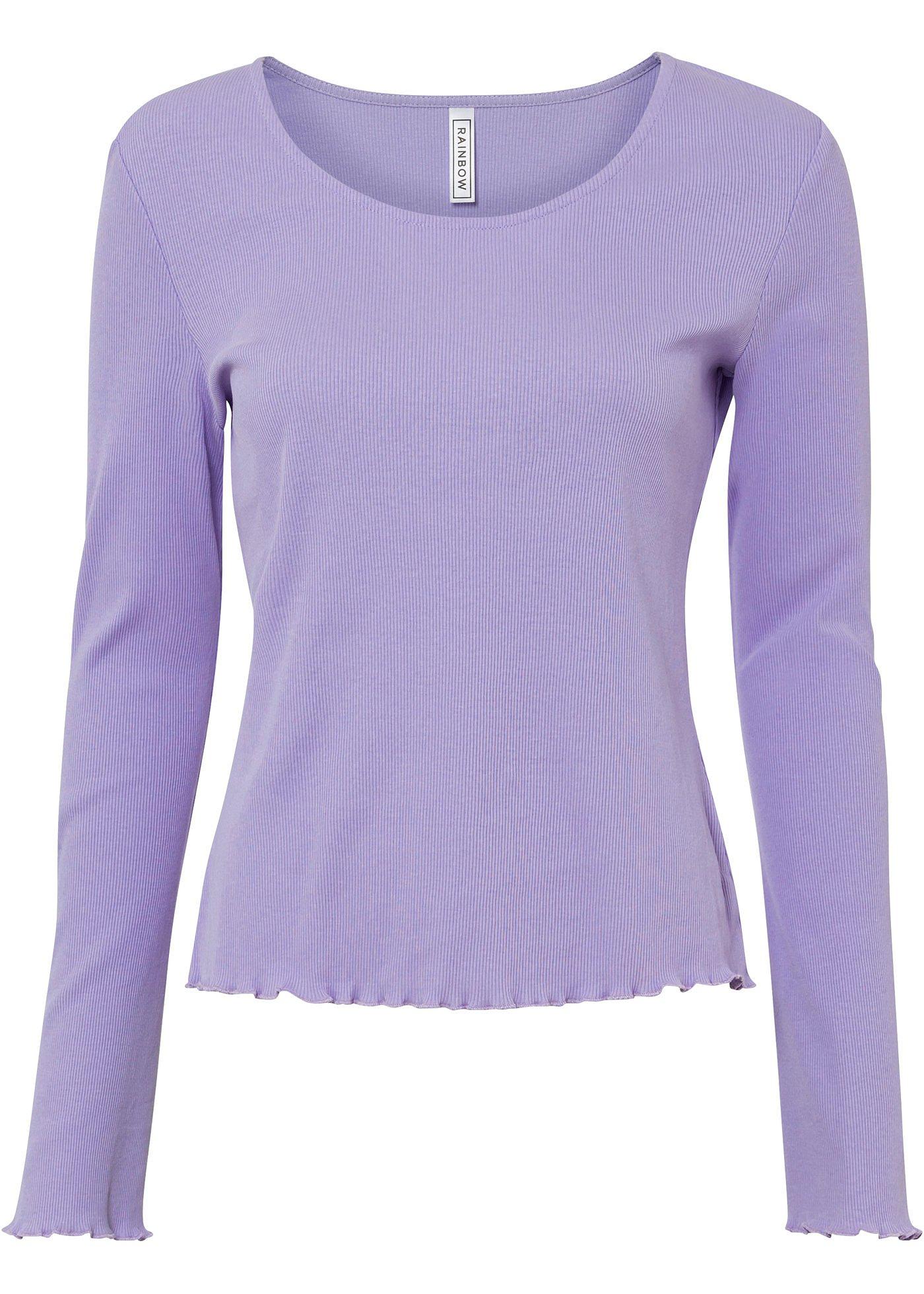 T-shirt avec manches longues trompette