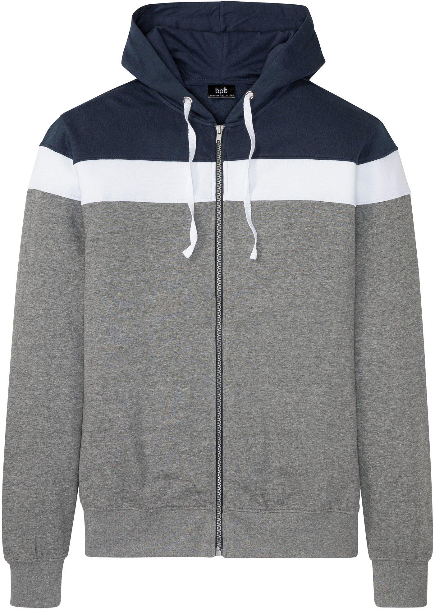 Gilet sweat à capuche