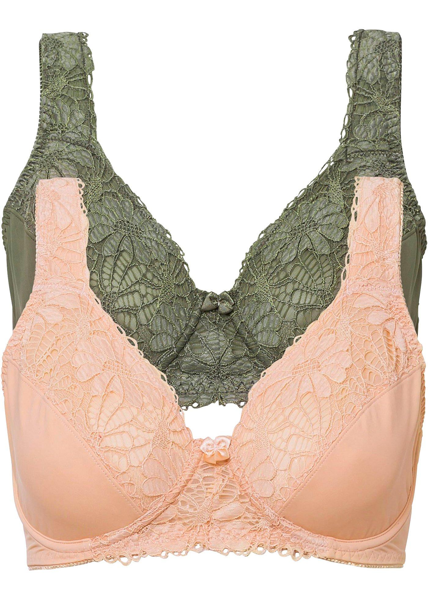 Lot de 2 soutiens-gorge minimiseurs à armatures