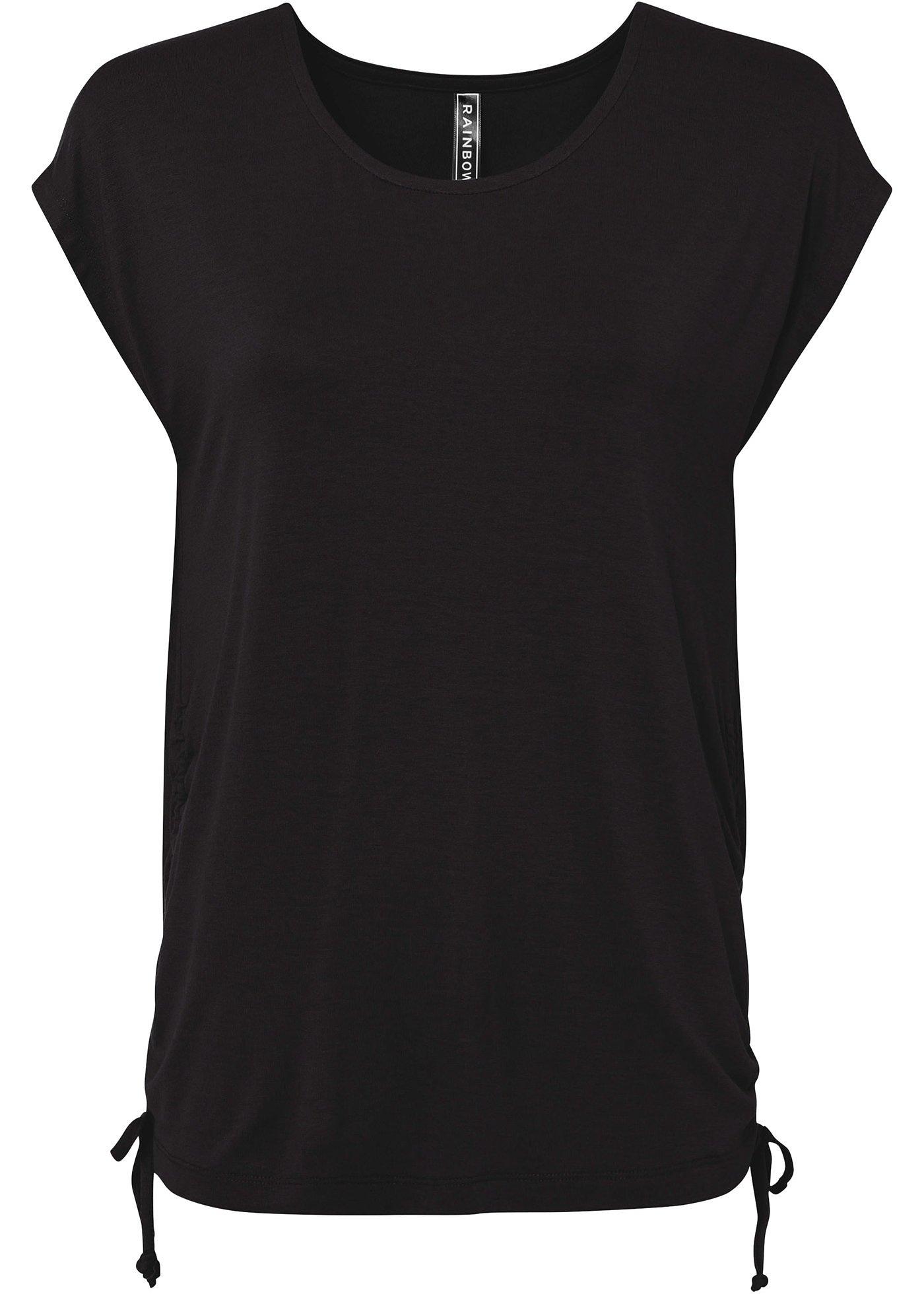 T-shirt avec cordons coulissés