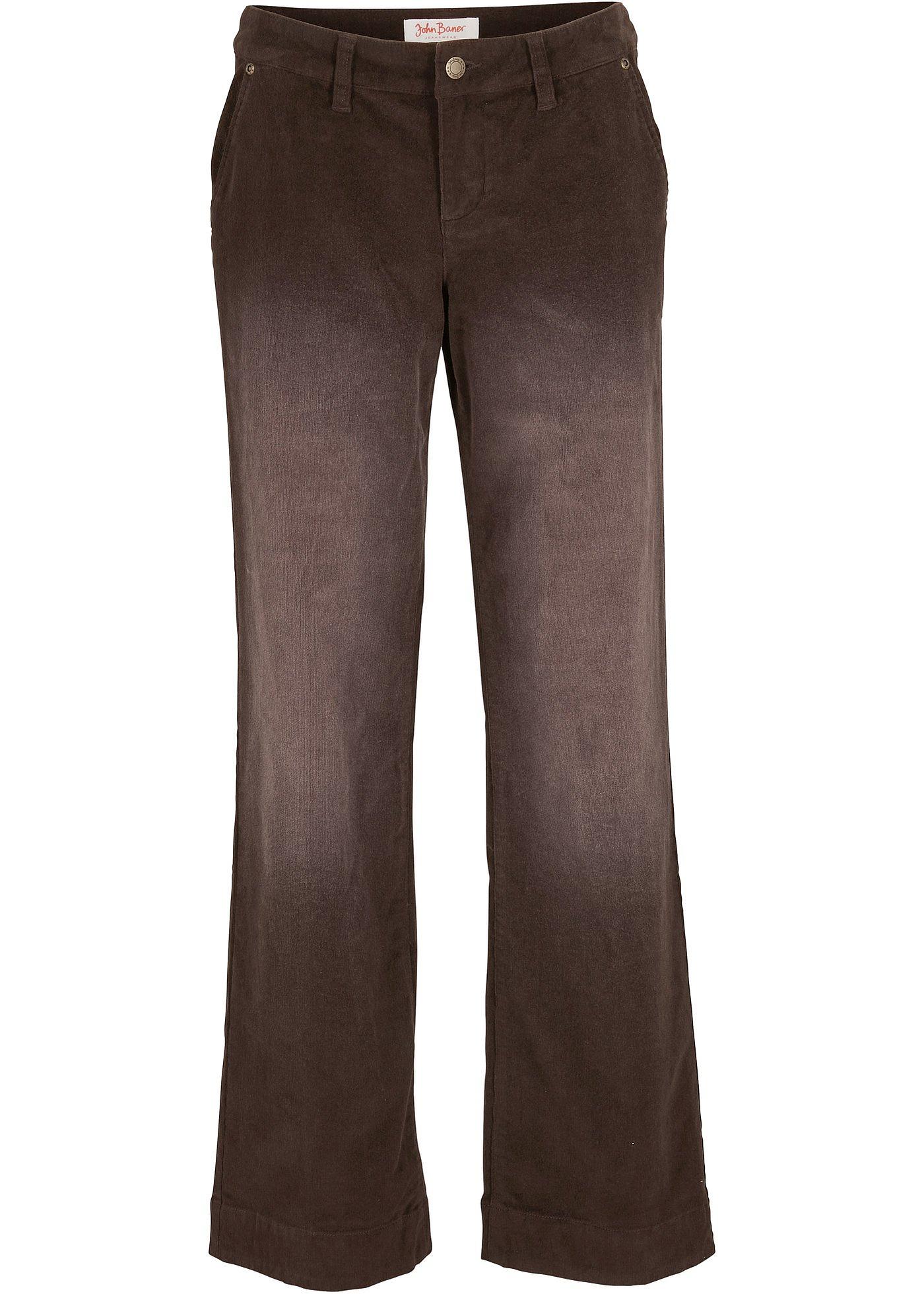 Pantalon velours côtelé, WIDE