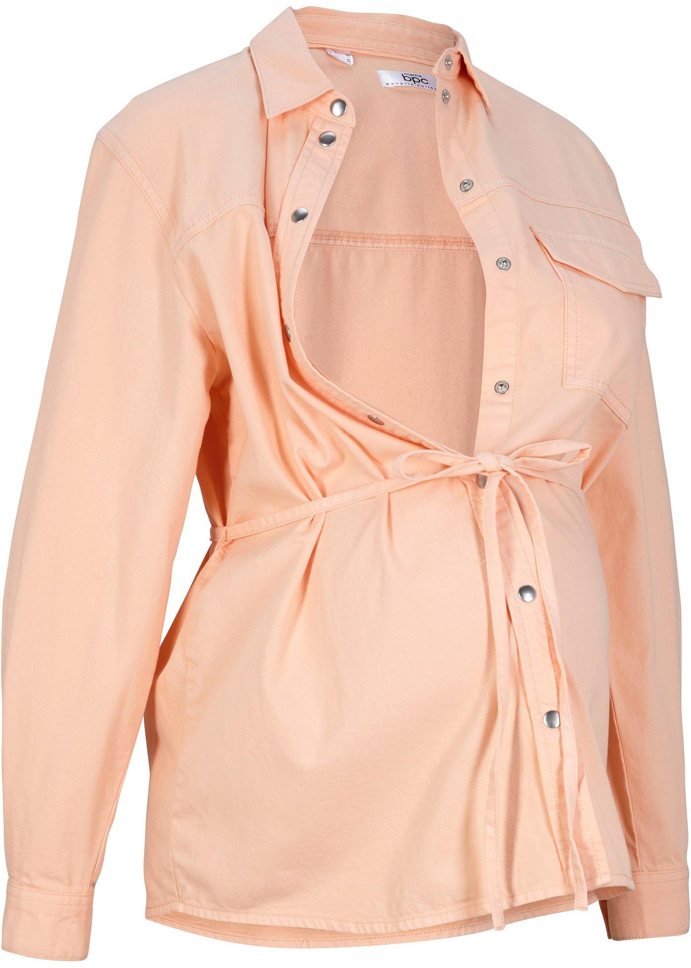 Chemise en jean de grossesse avec fonction allaitement