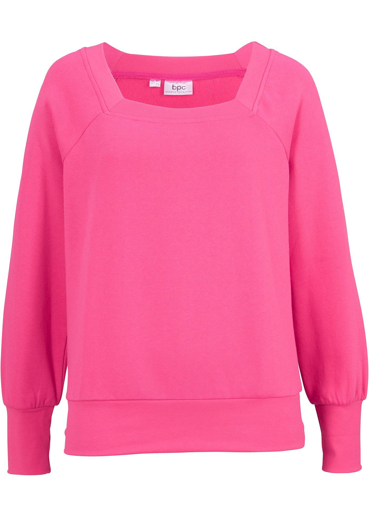 Sweat-shirt à encolure carrée