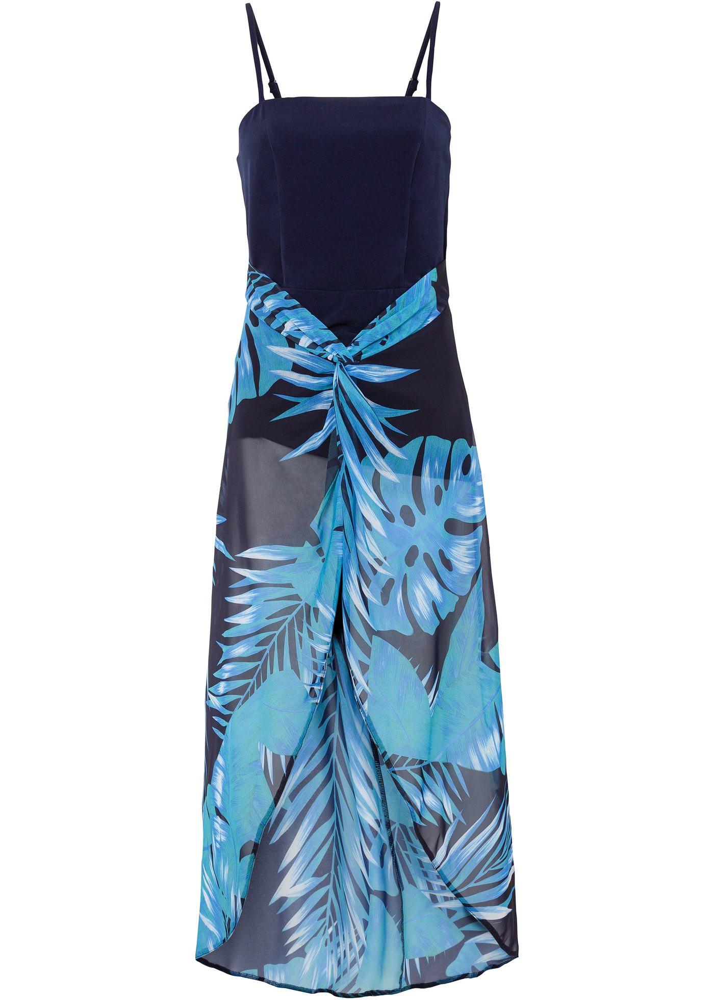 Robe bustier à imprimé