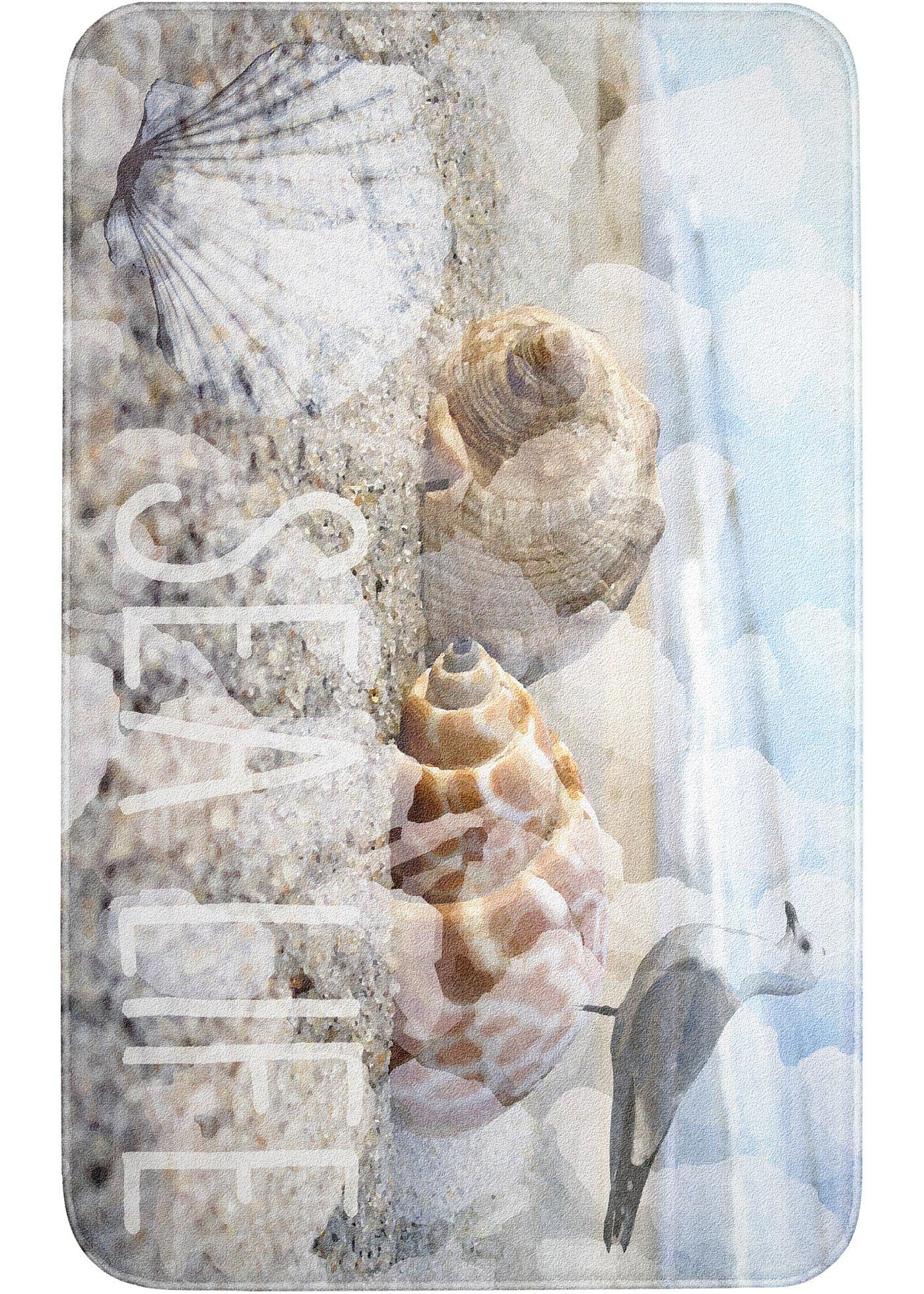 Tapis de salle de bain avec polyester recyclé