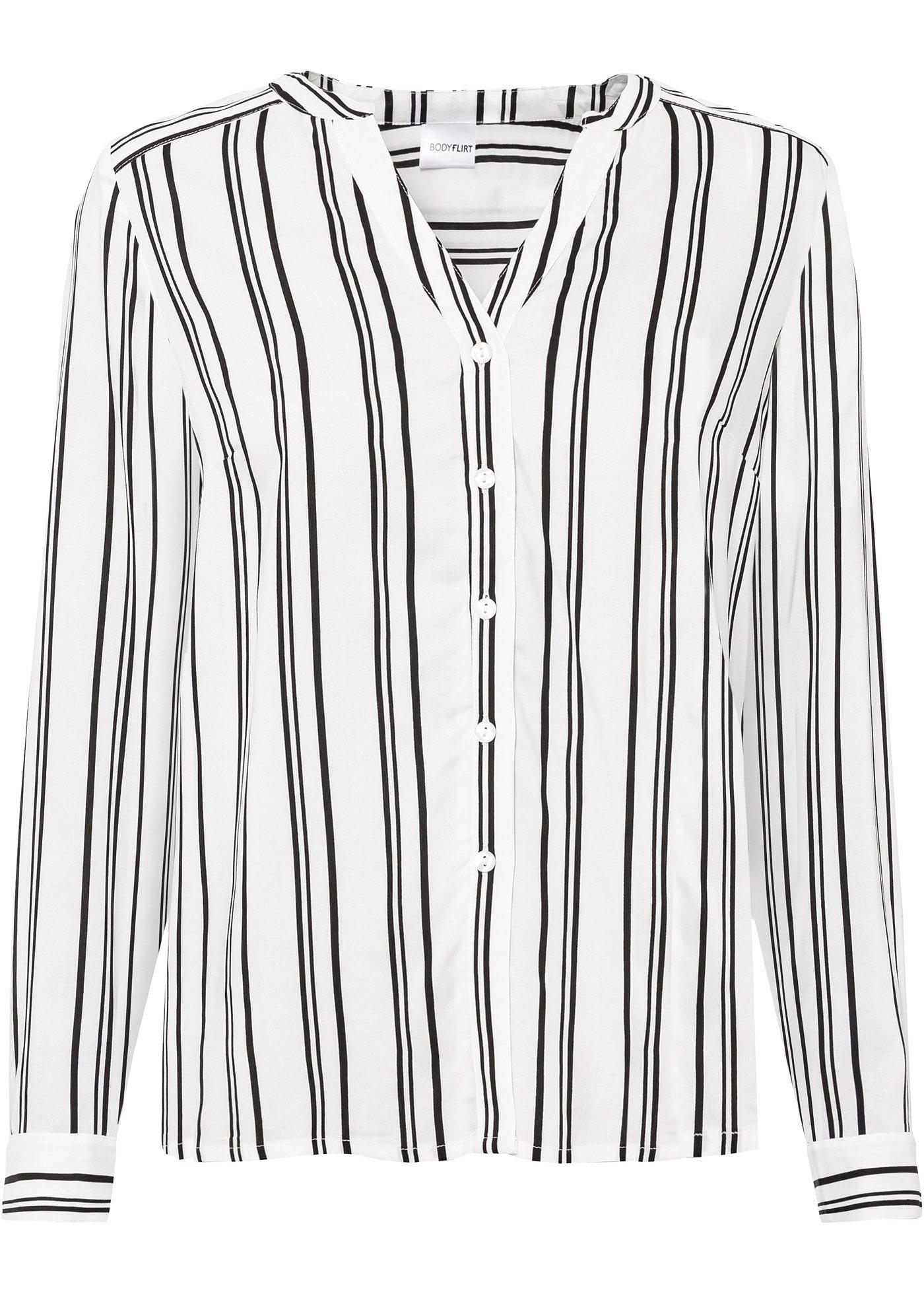 Image de Chemisier manches longues en viscose