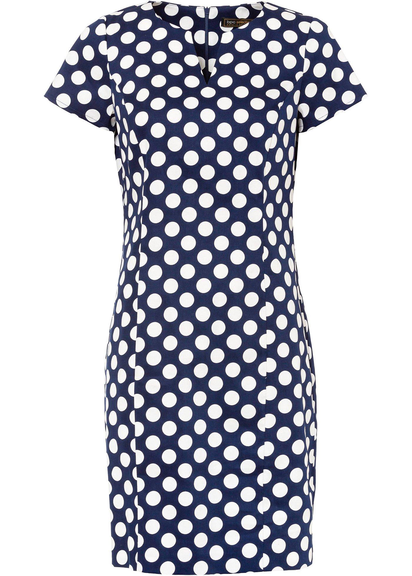 Robe fourreau manches courtes