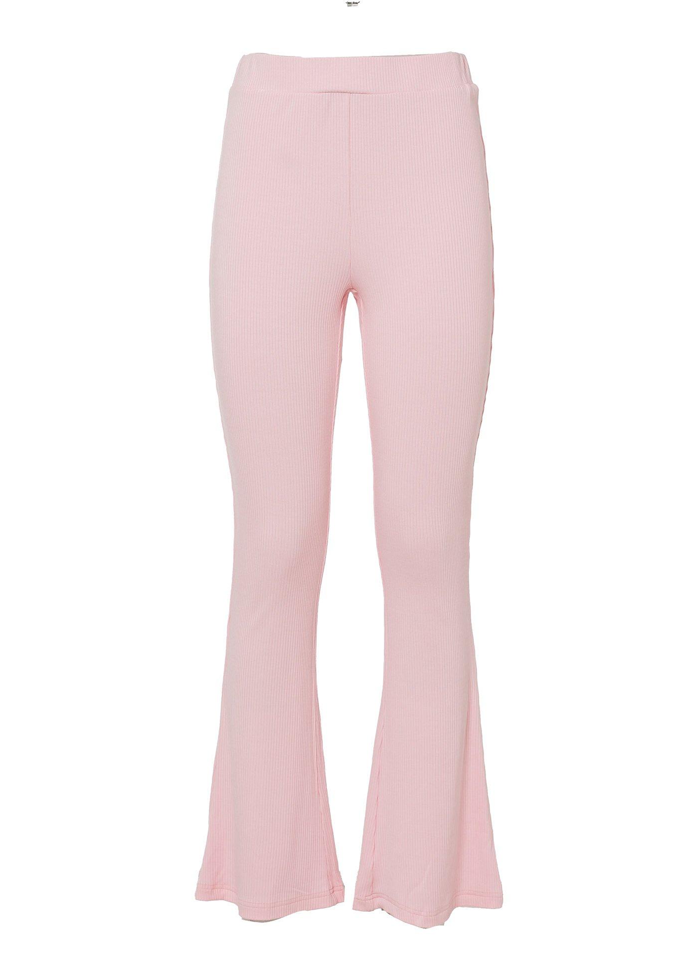 Legging évasé côtelé