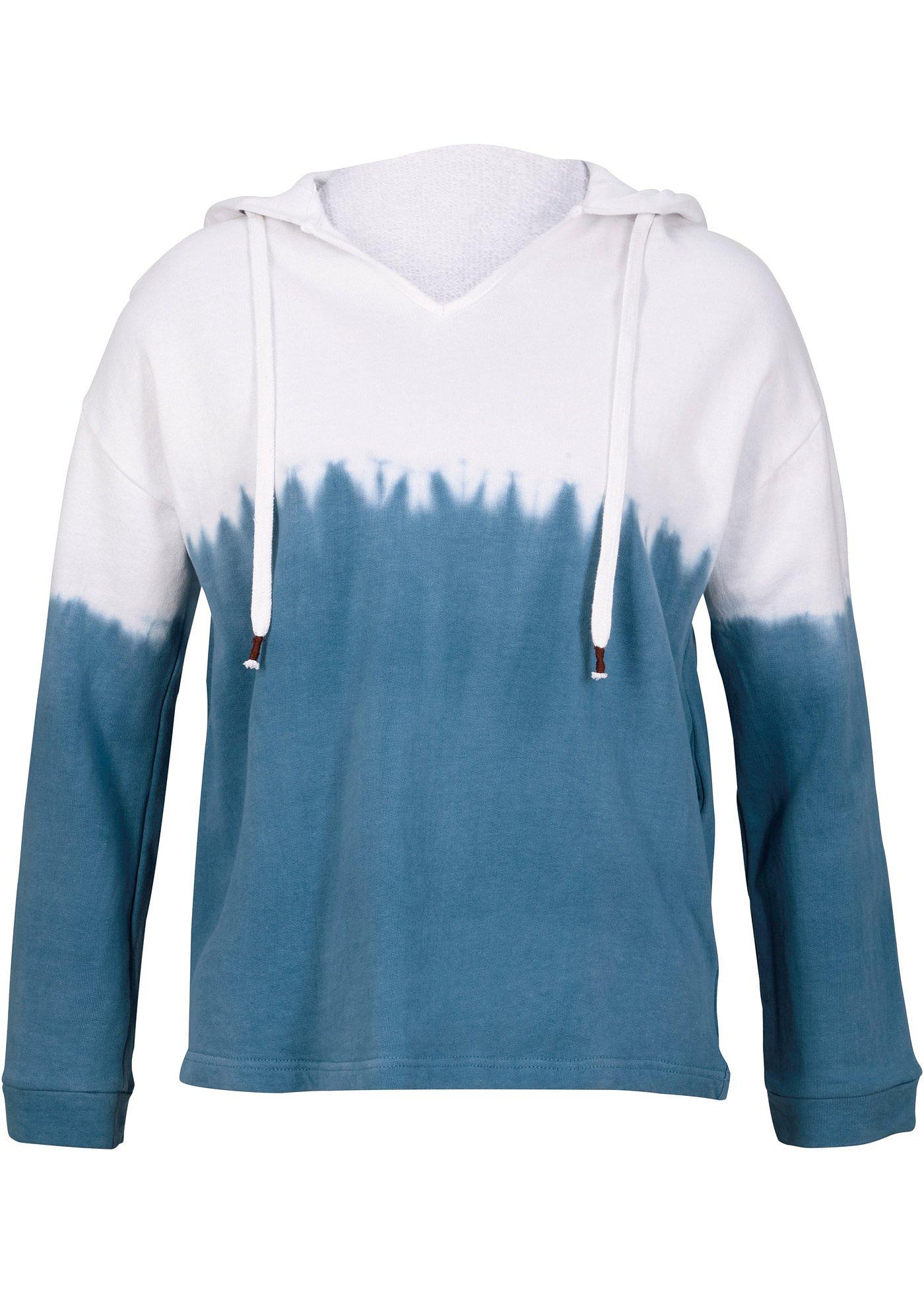 Sweat à capuche, motif batik