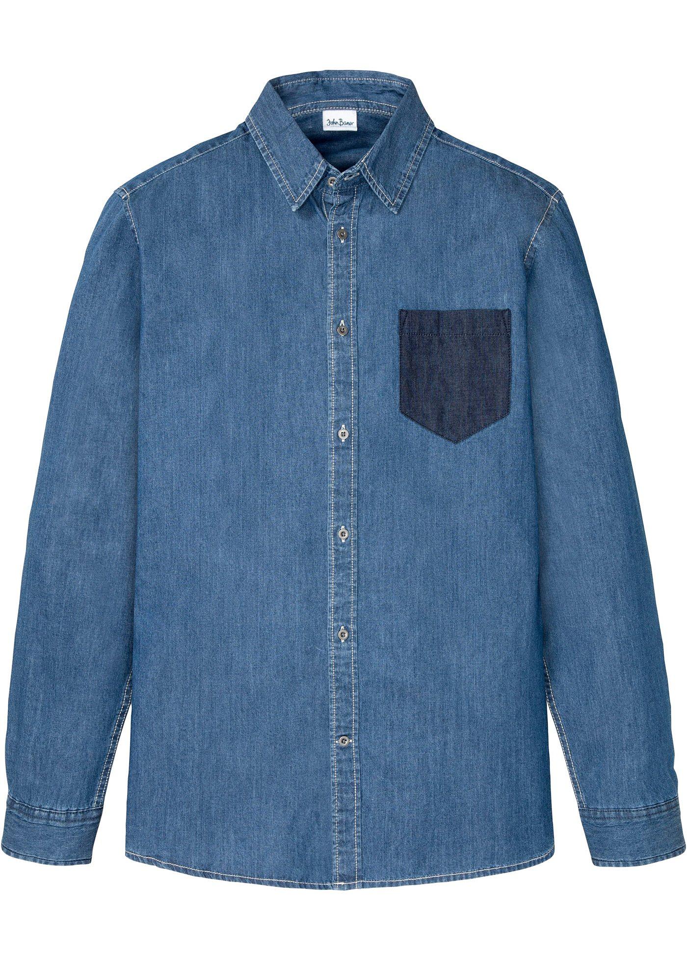 Chemise en jean en coton bio