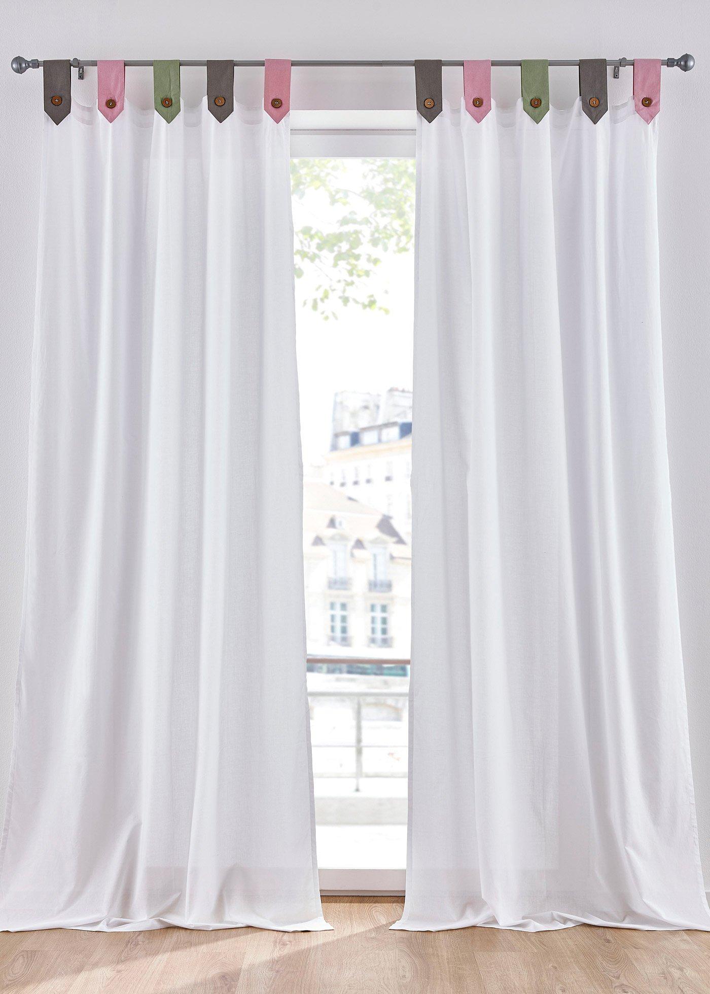 Voilage coton bio (1 pce.)