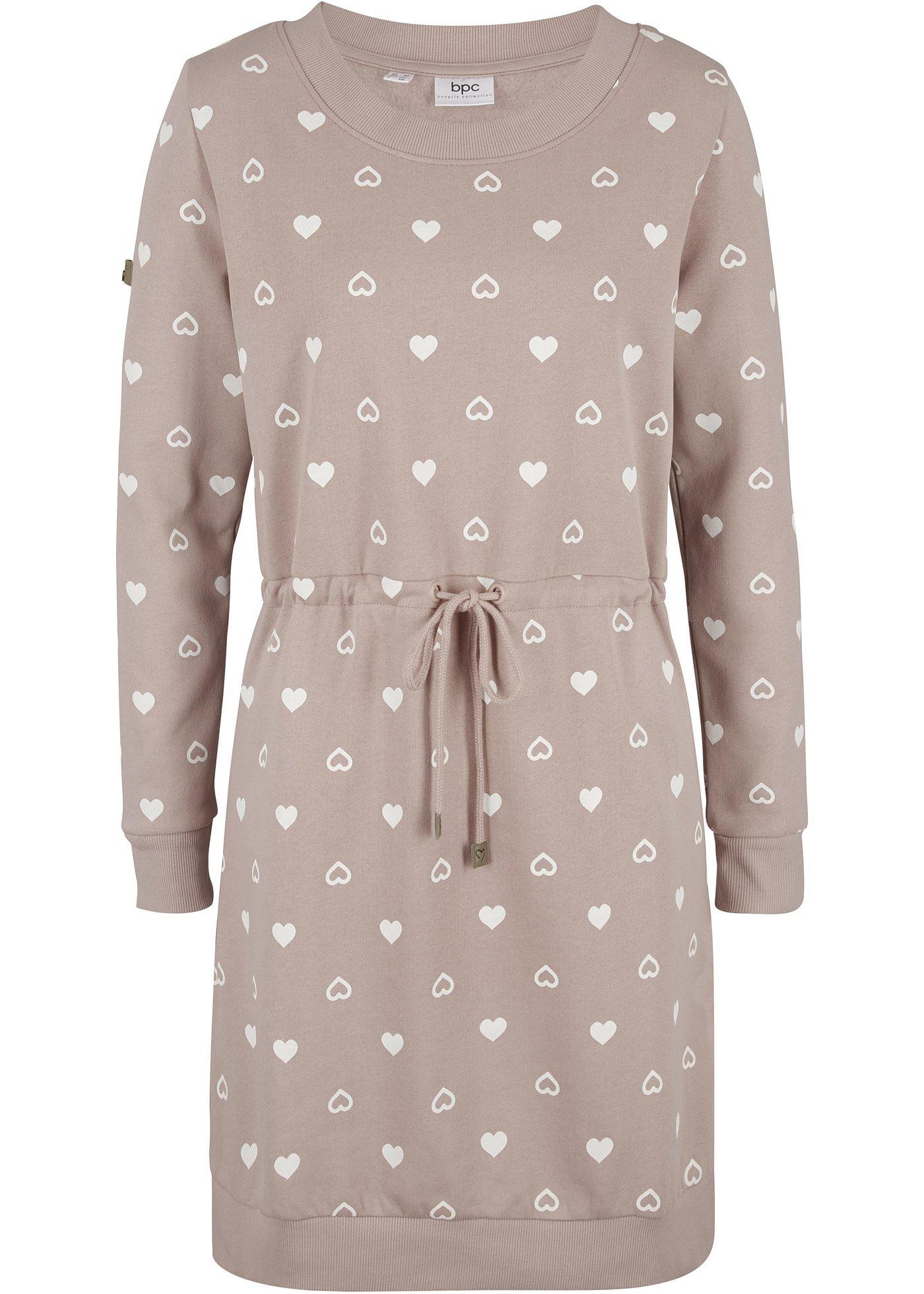 Robe sweat, cintrée